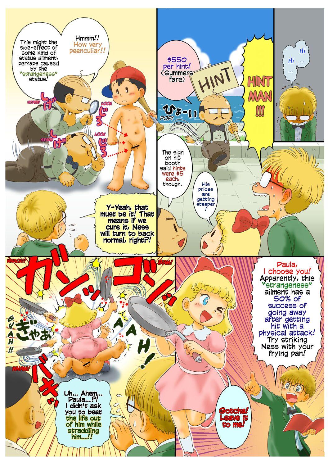 Squirt A Ness Manga: PK Ochinchin Ω - Earthbound | mother 2 Gay Straight - Page 6