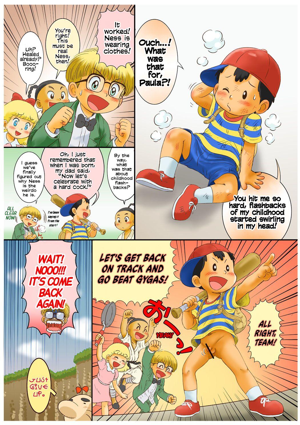 Squirt A Ness Manga: PK Ochinchin Ω - Earthbound | mother 2 Gay Straight - Page 7