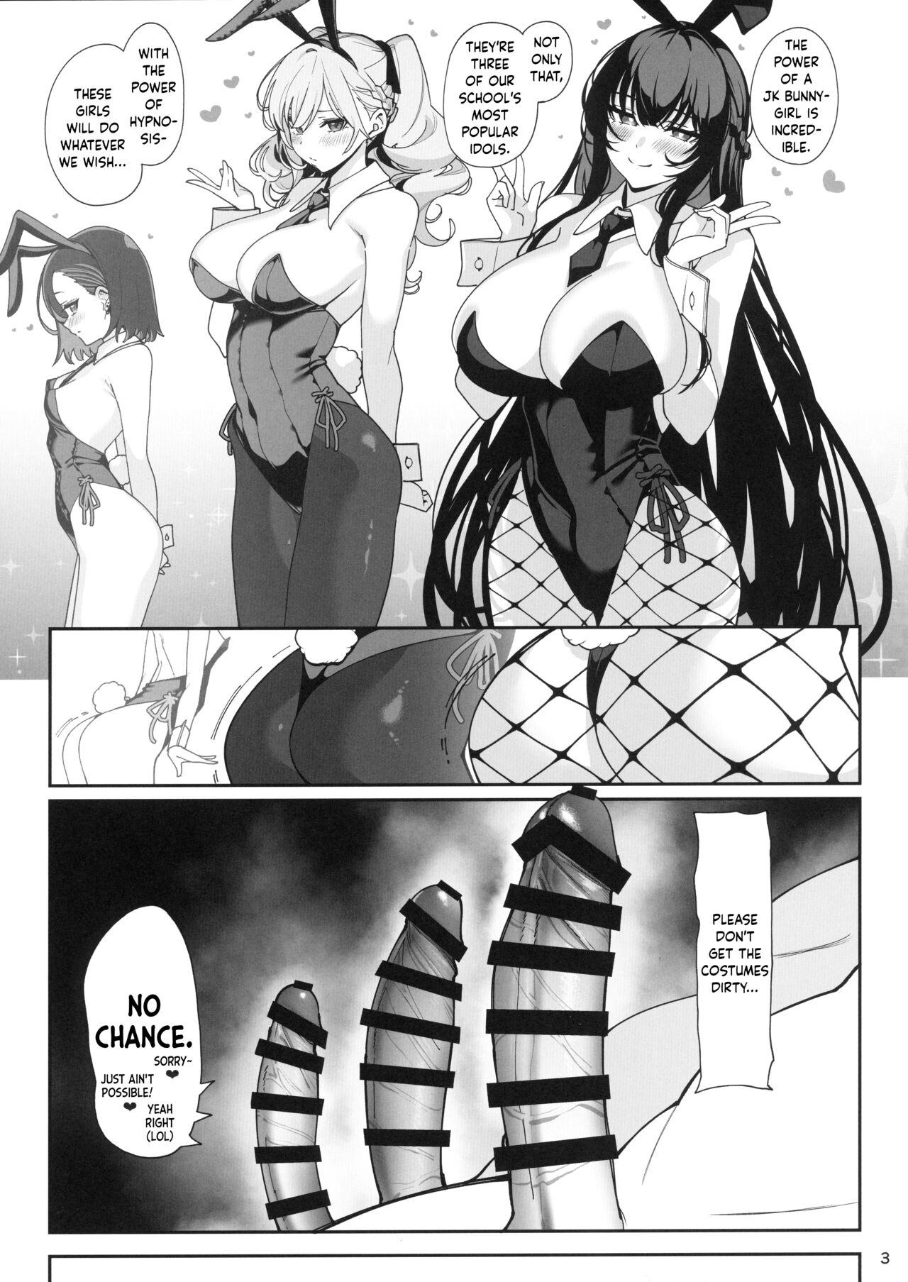 Family Kanojo Saimin Bunny | Hypnotised Bunnygirls - Original Hot Girl Pussy - Page 4