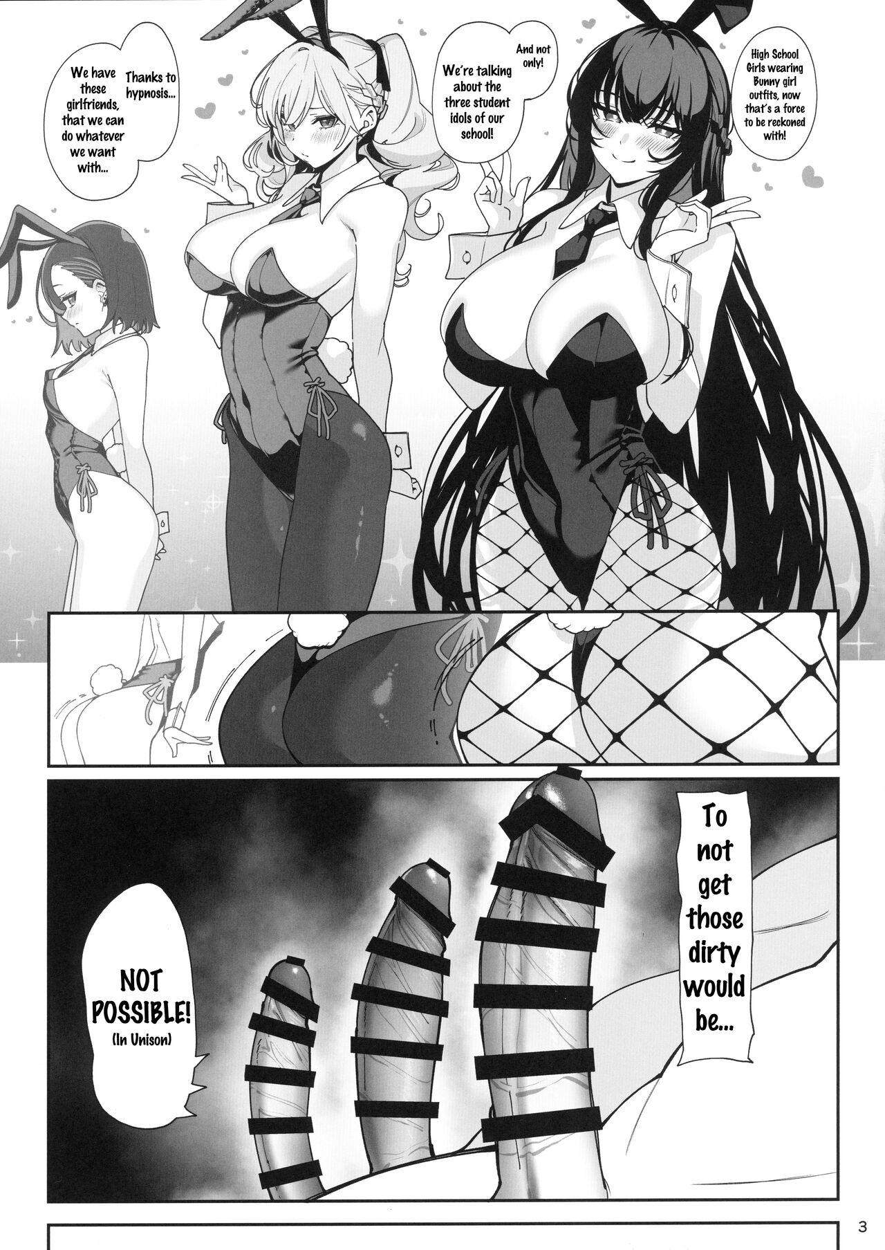 Cogiendo Kanojo Saimin Bunny | Hypnosis Girlfriend Bunny - Original Foreskin - Page 4