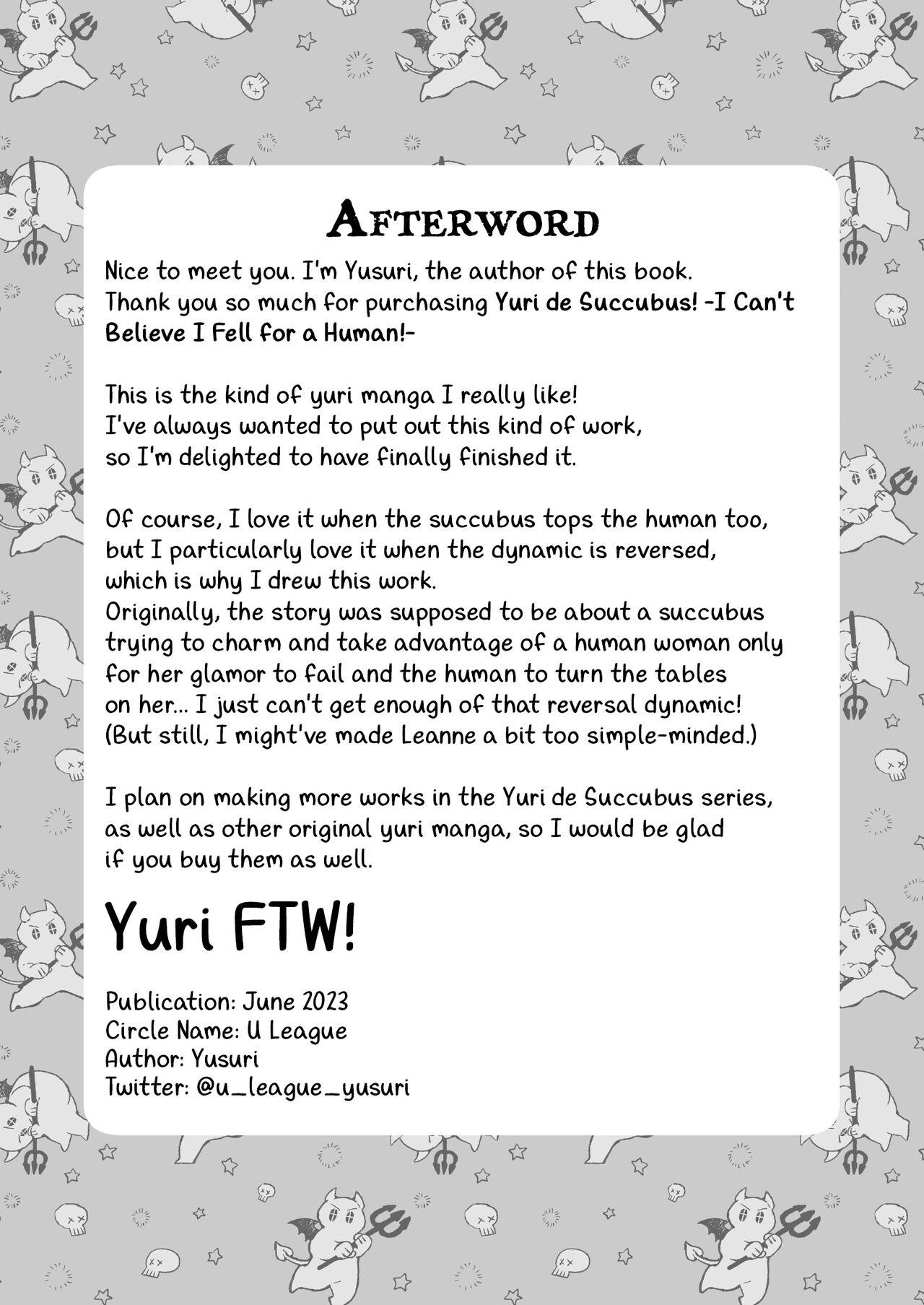 Yuri de Succubus Vol. 1 - I Can't Believe I Fell for a Human! 41