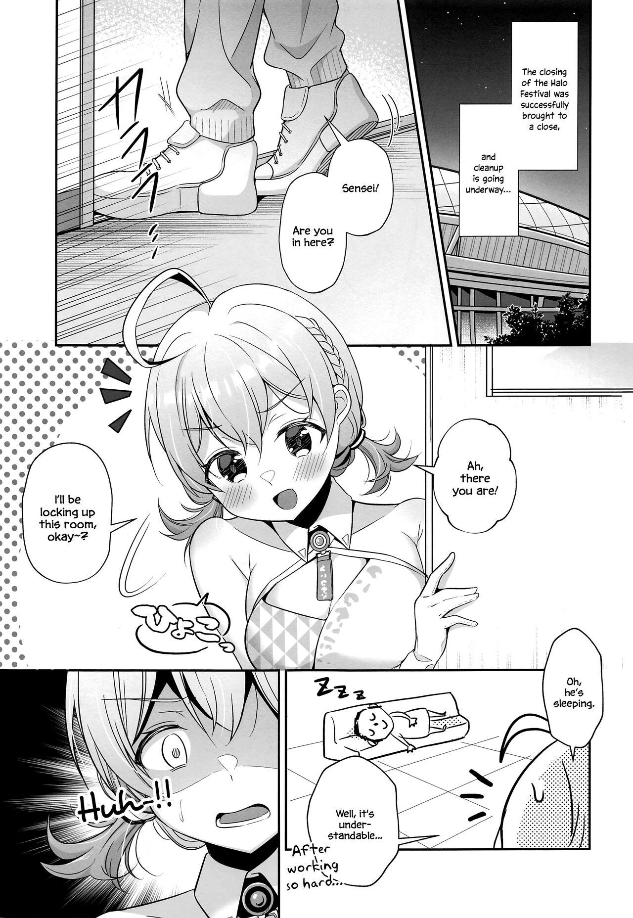 Boquete Kotori to Hajimeru Kenkyuu to Kaihatsu ni Tsuite - Blue archive Goldenshower - Page 4