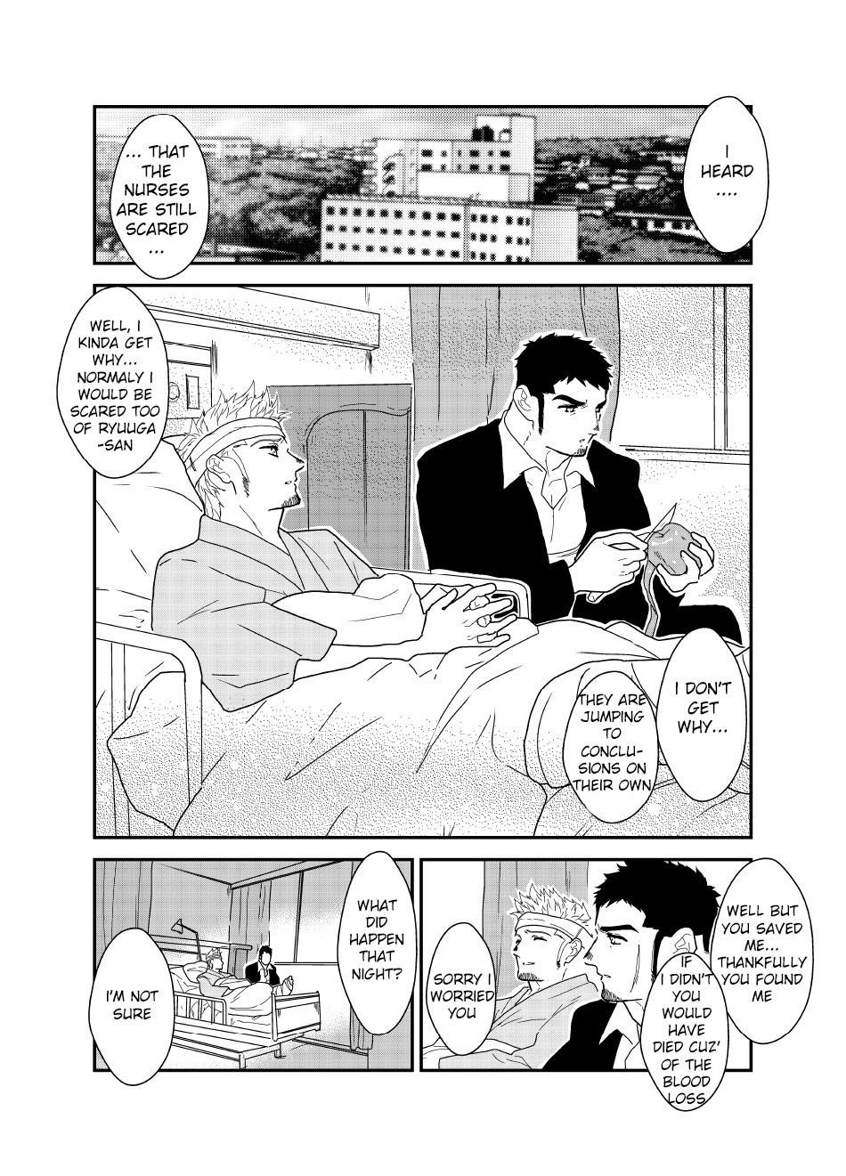 Romantic Moshimo yakuza o byōshitsu de okashite mitara - What if I tried fucking a yakuza in a hospital room? - Original Domination - Page 4