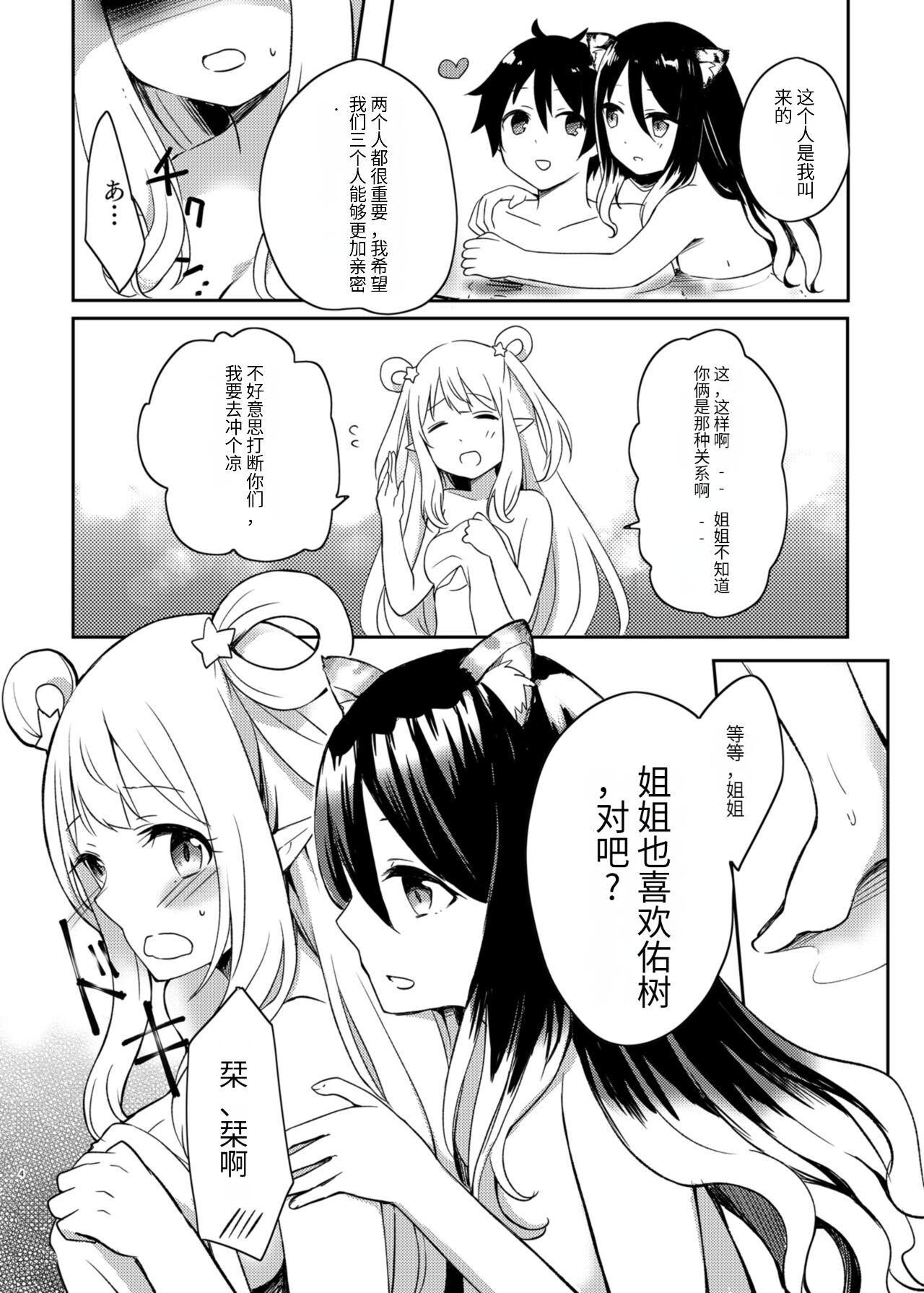 Femdom Clips Hatsune to Shiori no Yukemuri Daisakusen - Princess connect Amateur Porn - Page 4