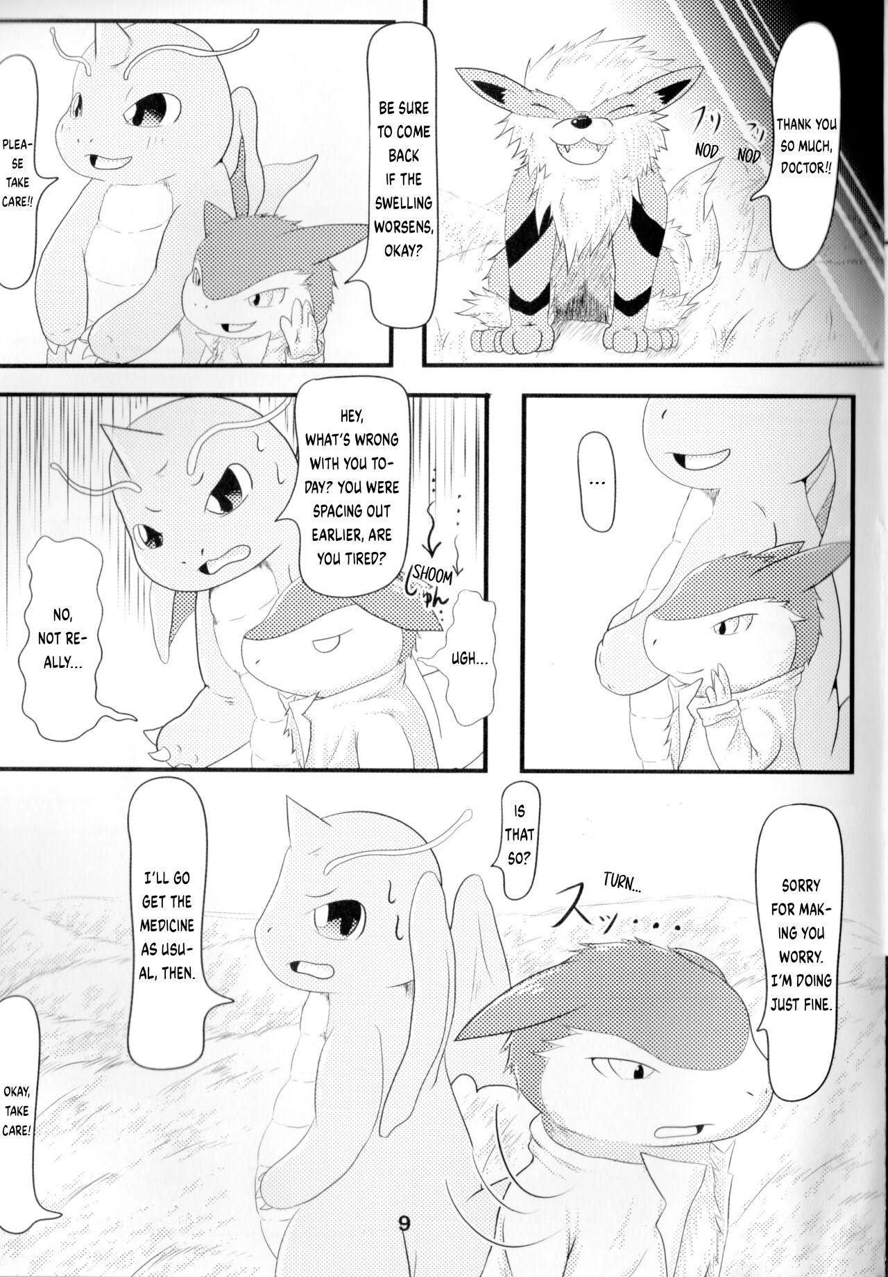 Gay Straight Pokémon Dragonite × Quilava Vore Rica - Page 2