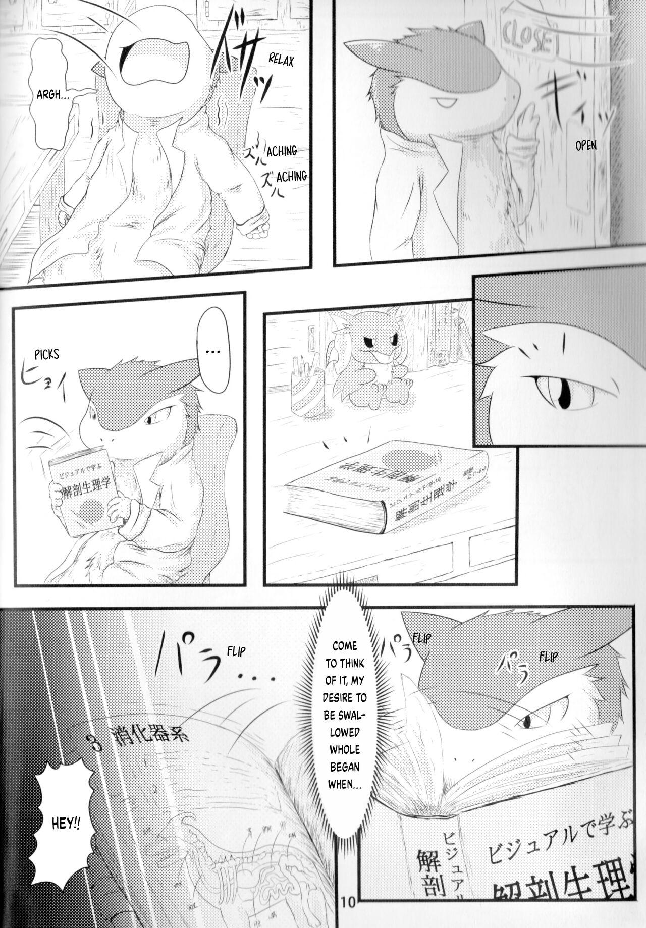 Gay Straight Pokémon Dragonite × Quilava Vore Rica - Page 3