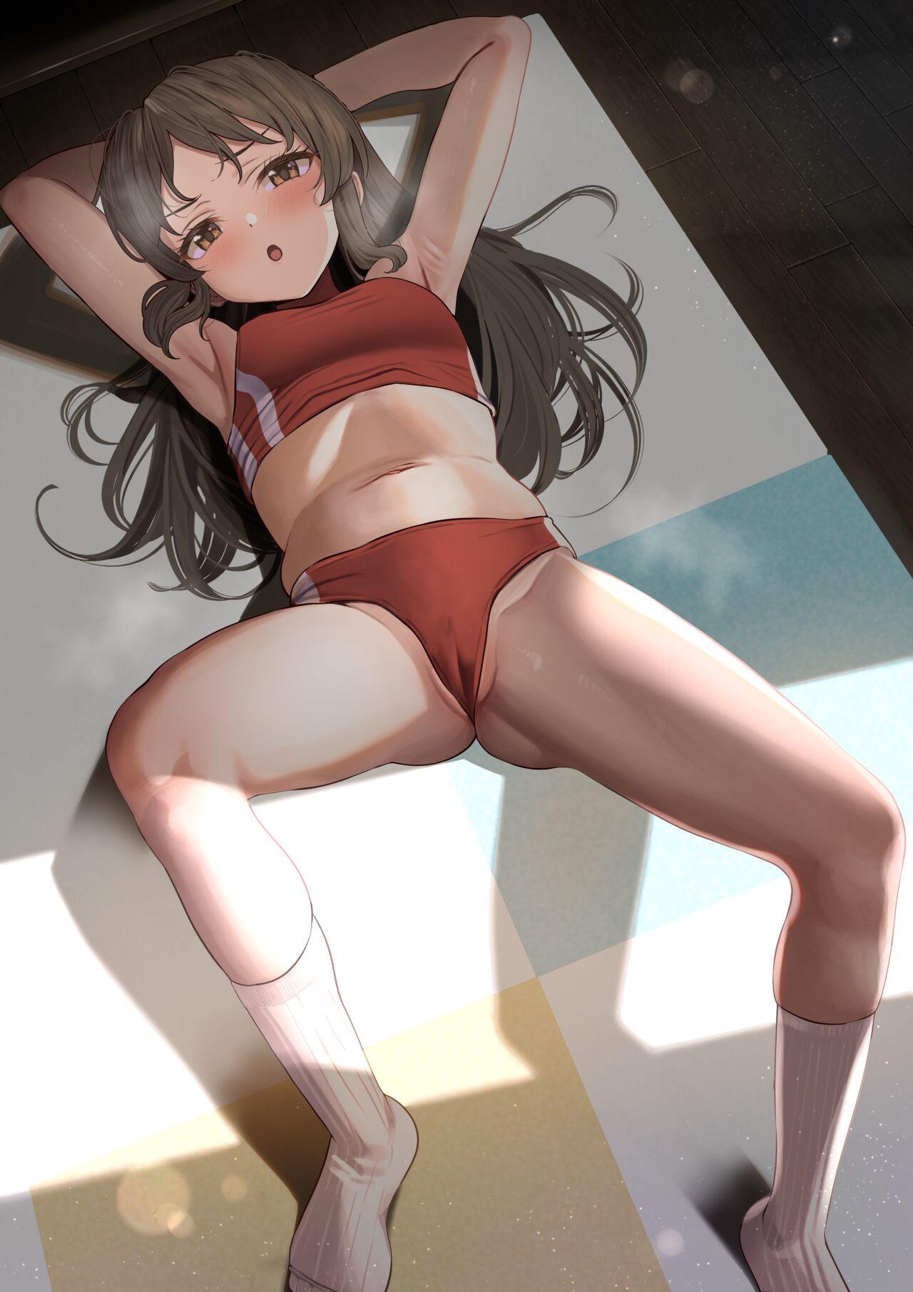 Amateur Sex Rikujou Yuni no Arisu-chan to Ecchi Manga - The idolmaster High Heels - Page 1