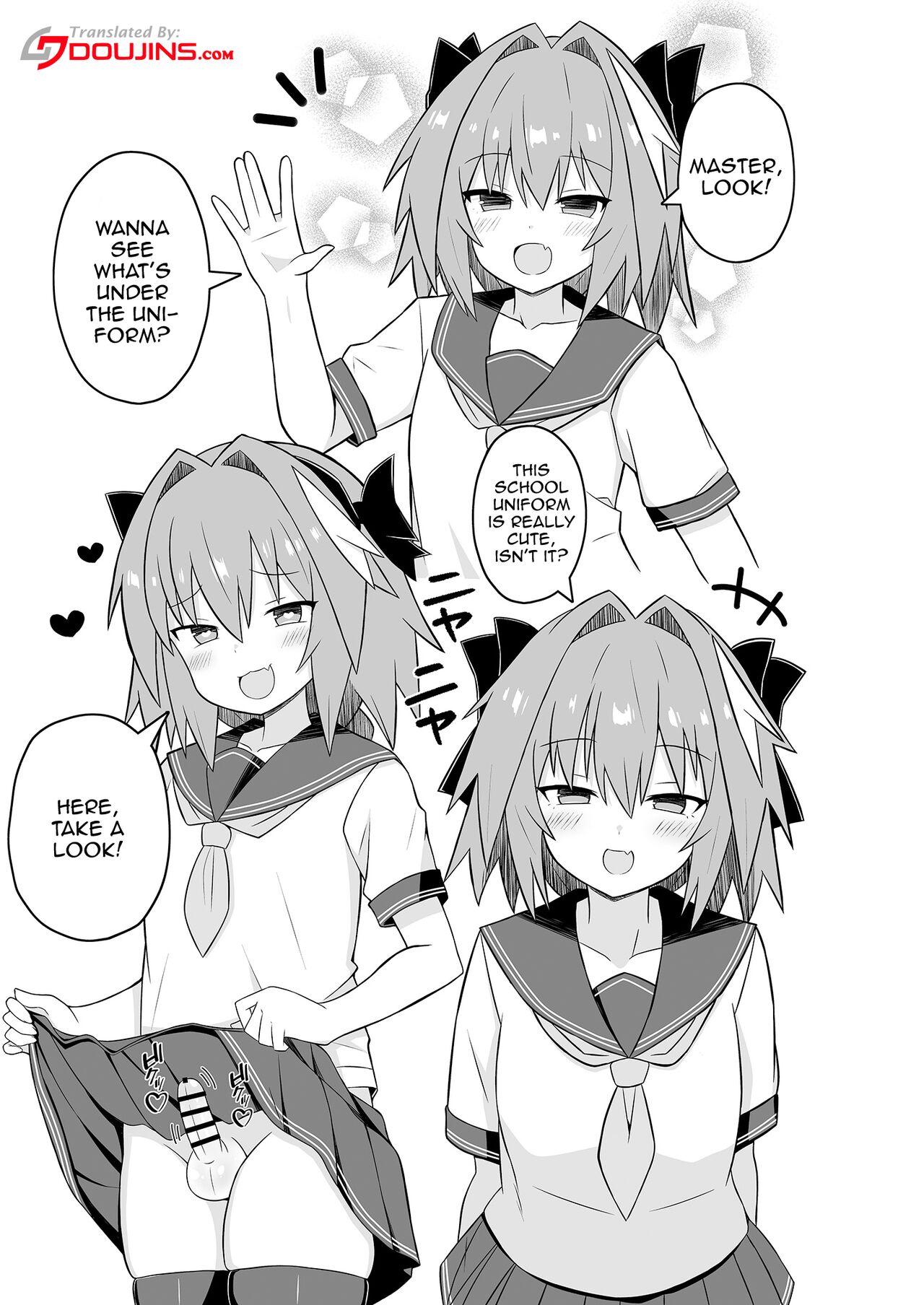 White Astolfo to Meccha Sex suru Hon | A Book About Fucking Like Crazy With Astolfo - Fate grand order Missionary Porn - Page 3