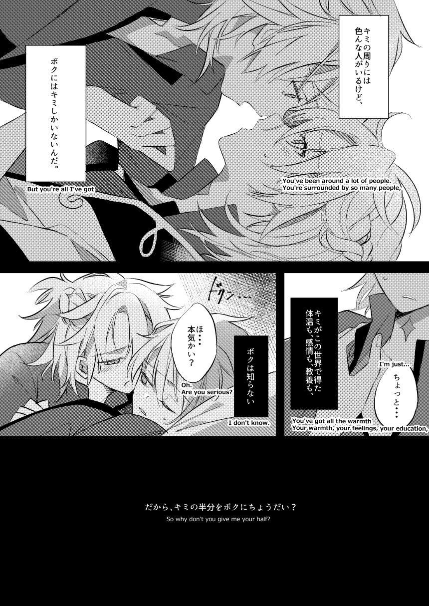 Hot Couple Sex Kimi no Hanbun o Boku ni Choudai - Genshin impact Thong - Page 2