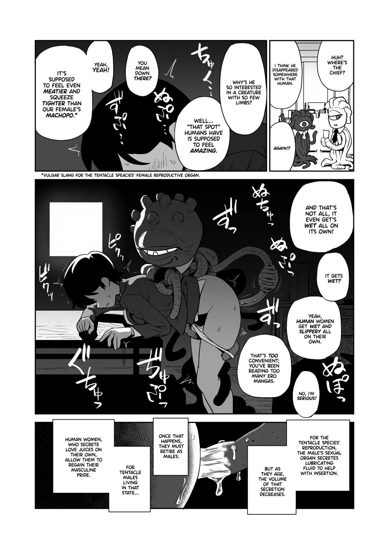 Wet Shokushuhito no joushi ni sekuhara-sareru hanashi | My Story of Sexual Harassment From my Tentacle Boss Casting - Page 7