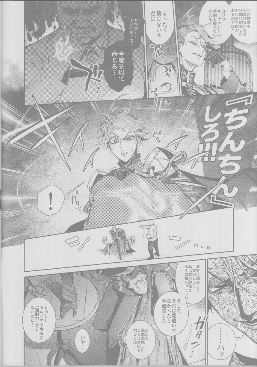 Amature Koutei, inu ni otsu - Fate grand order Movie - Page 4