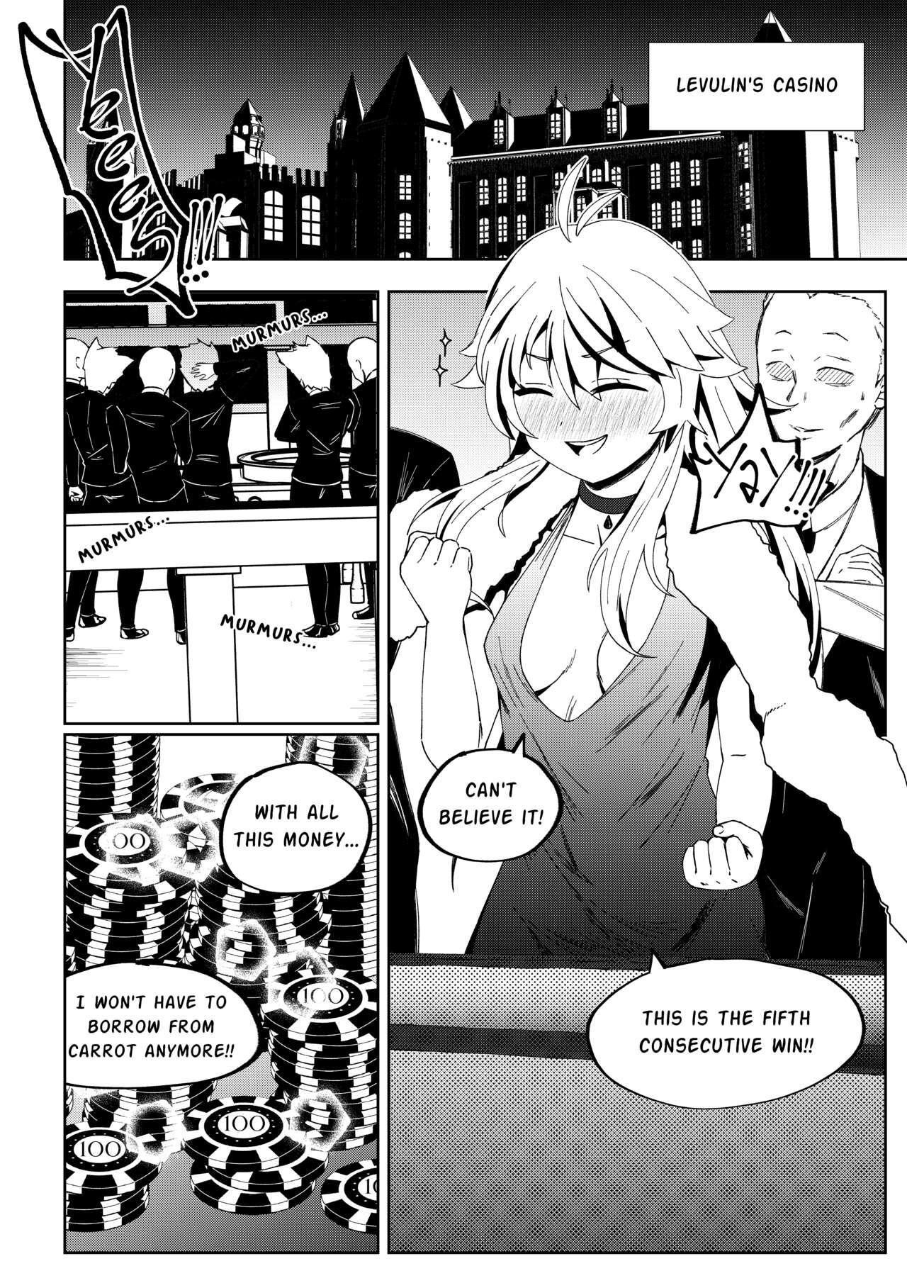 Teenage Girl Porn A Night at a Casino - Epic seven Art - Page 2