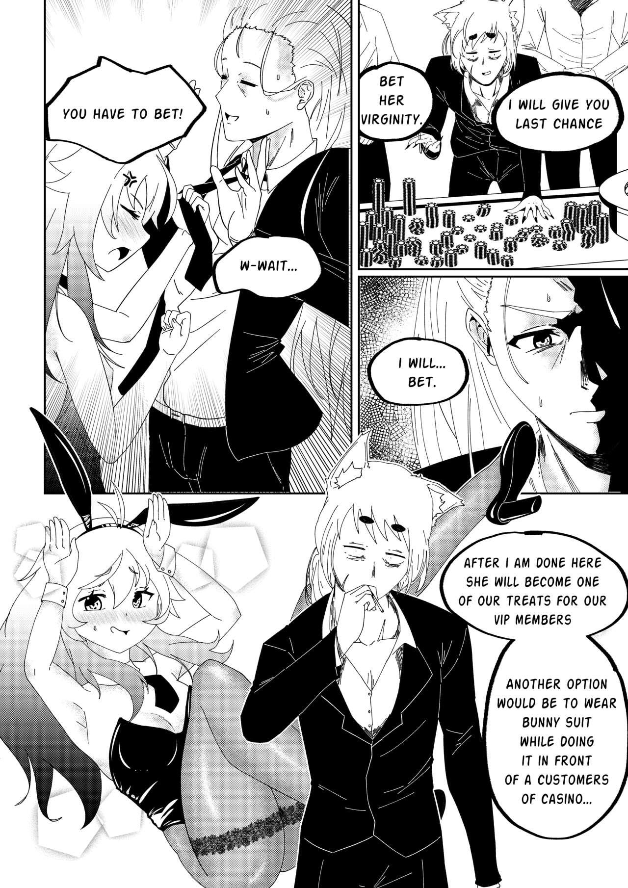 Teenage Girl Porn A Night at a Casino - Epic seven Art - Page 4