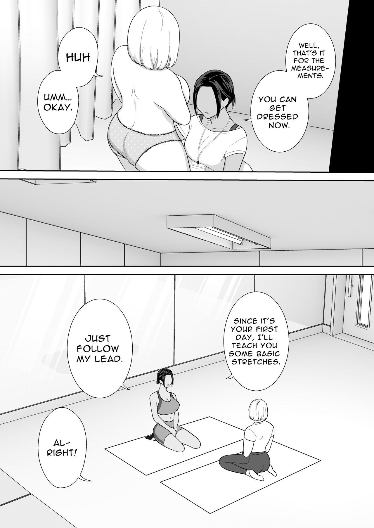 Eat Futanari x Fitness! - Original 4some - Page 8