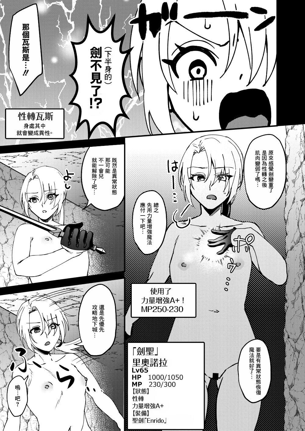 Ass Fetish [Hanami-ga Saku (Sakurai Toki)] TS Change!? Kan Da ETD (Ero Trap Dungeon)!!! [Chinese] [Digital] - Ero trap dungeon Furry - Page 8