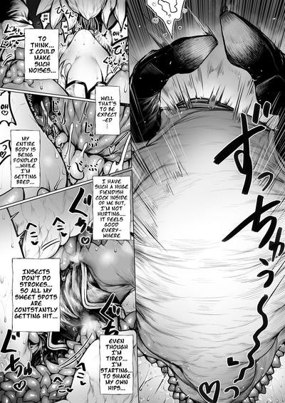 Madoushi-chan ga Mushi Monster ni Osowareru Hanashi | A Story about a Mage Who Gets Attacked by an Insect MonsterEnglish 9
