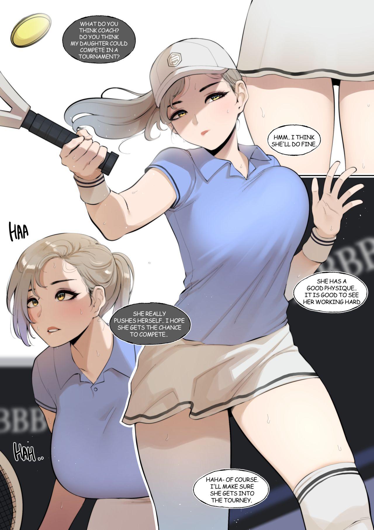 Woman Fucking It's Normal for us to Have Sex if You Lose Right? Tennis edition - Original Fisting - Picture 2