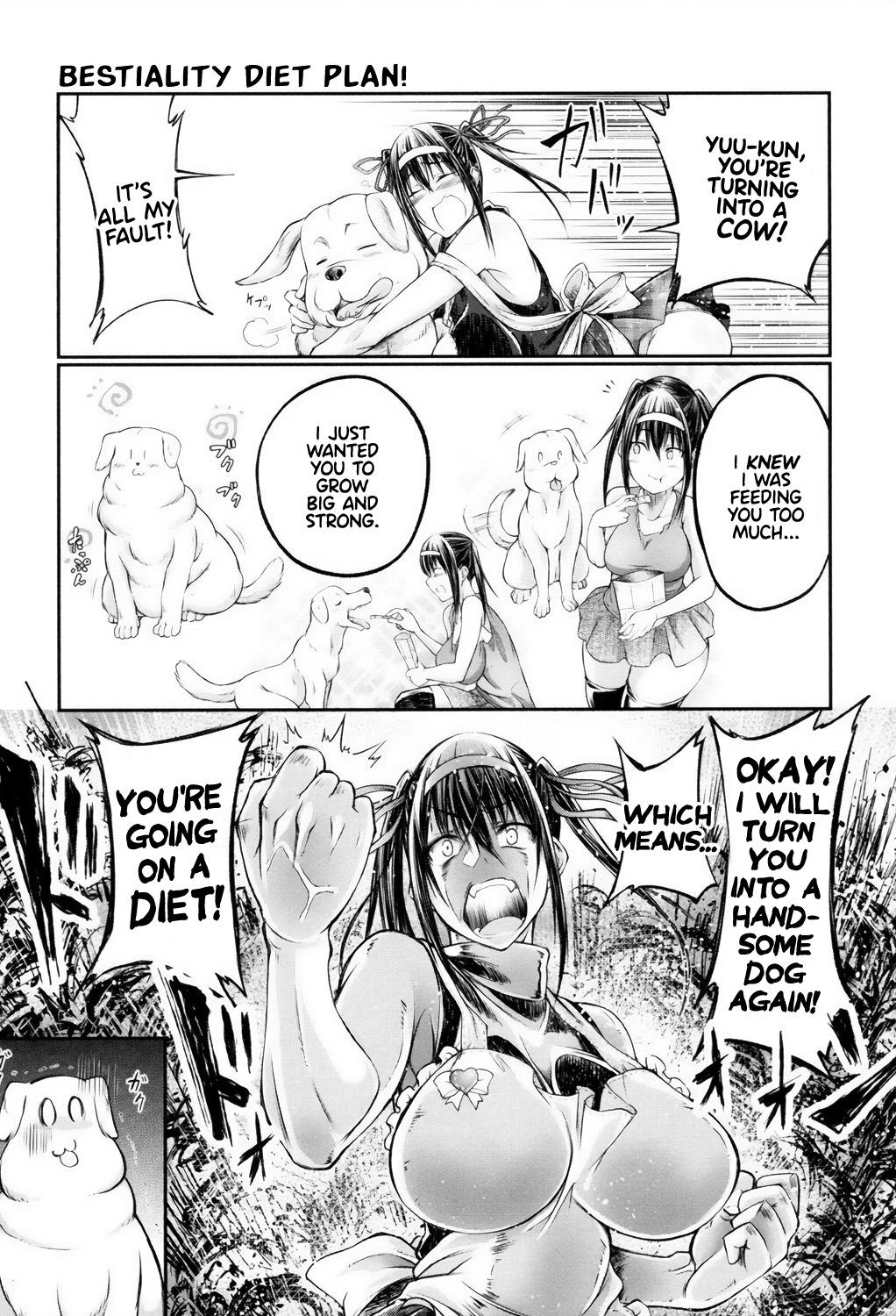 Gay Bang Juukan! Diet Daisakusen! | Bestiality Diet Plan! Cocks - Page 3