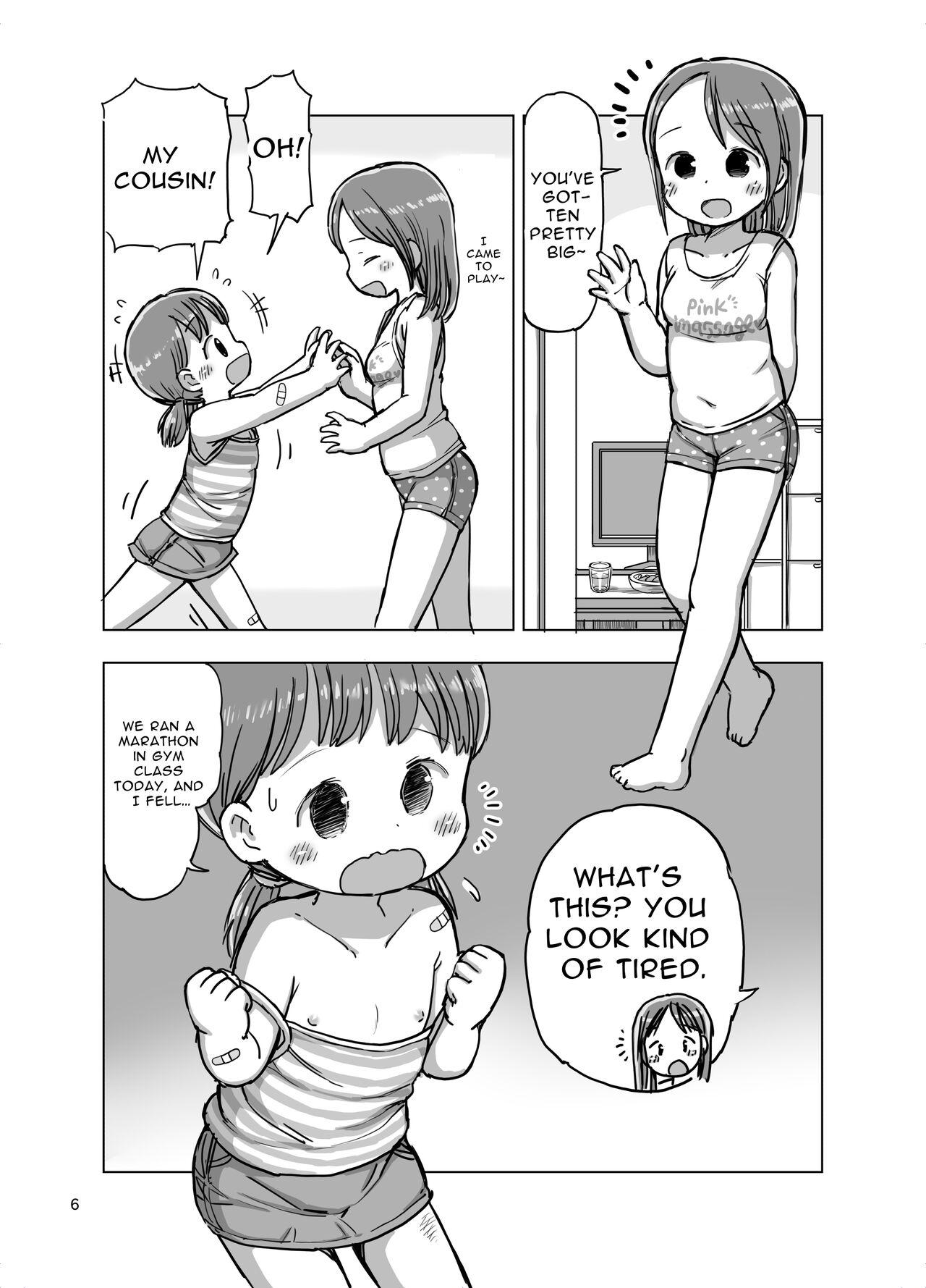 Pounded Massage-chuu ni Jirasarete Kossori Onanie Shichau Manga - Original Stranger - Page 5