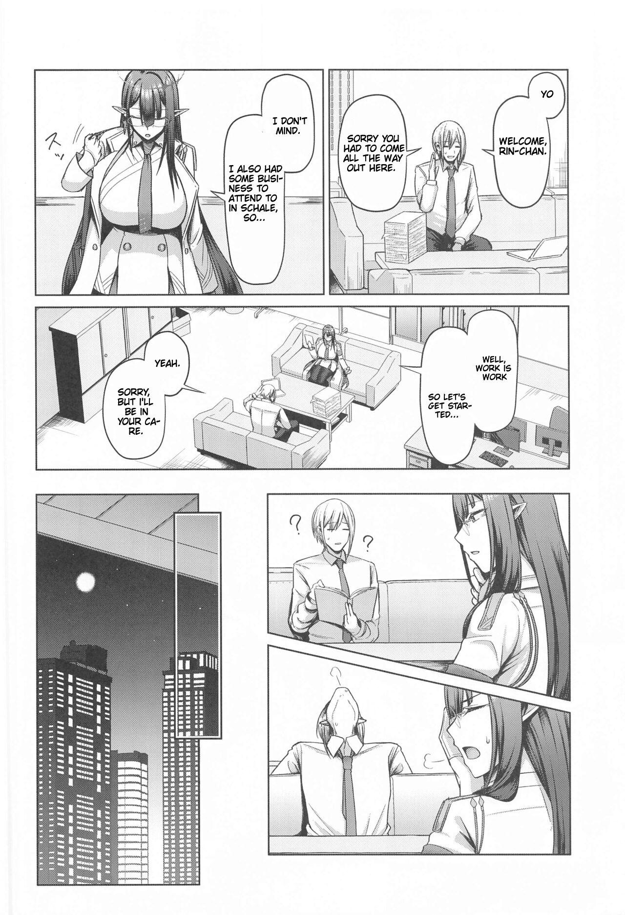 Butt Fuck Shuseki Gyouseikan no Kojin Gyoumu 2 | Personal Services of the Chief Administrative Officer 2 - Blue archive Web - Page 3