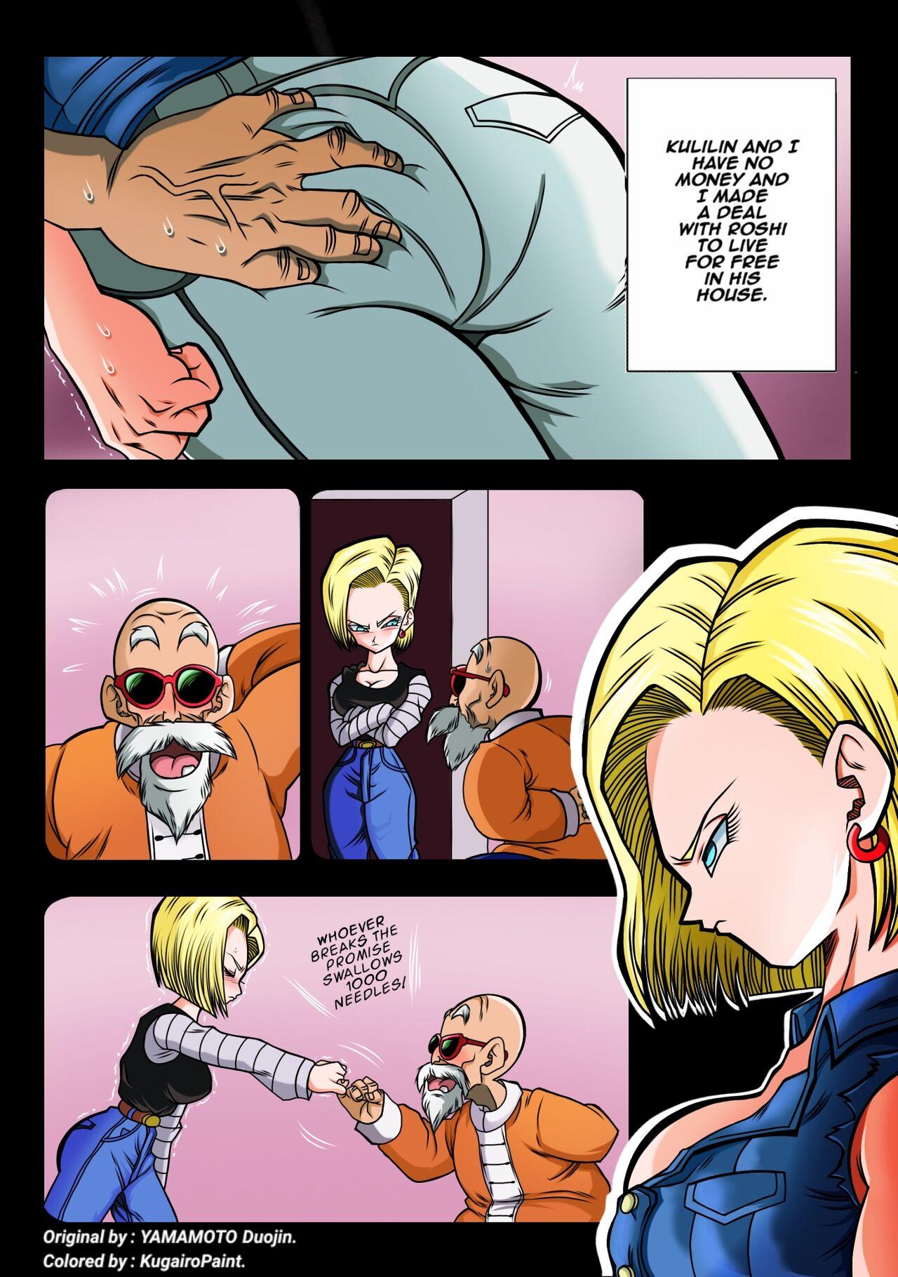 Android 18 vs Master Roshi 2