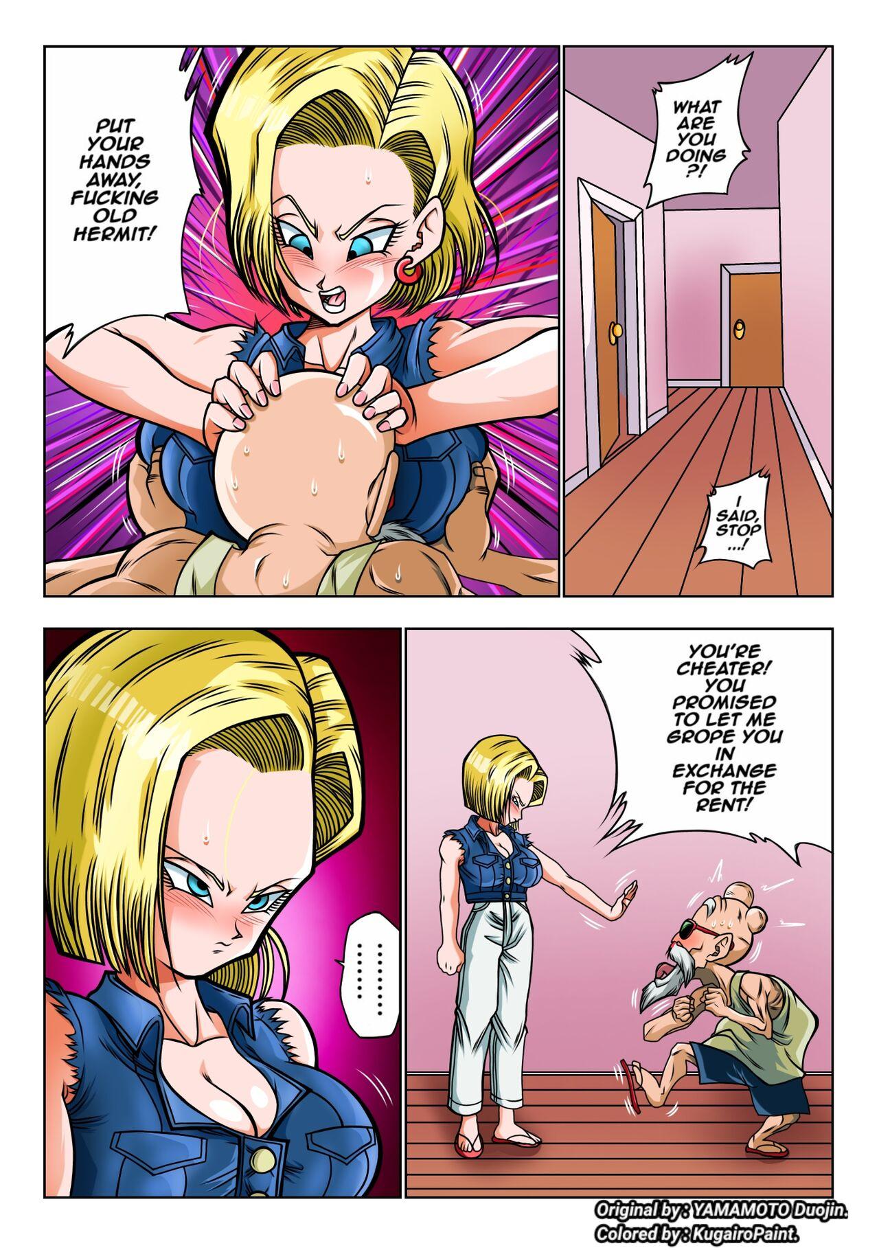 Android 18 vs Master Roshi 4