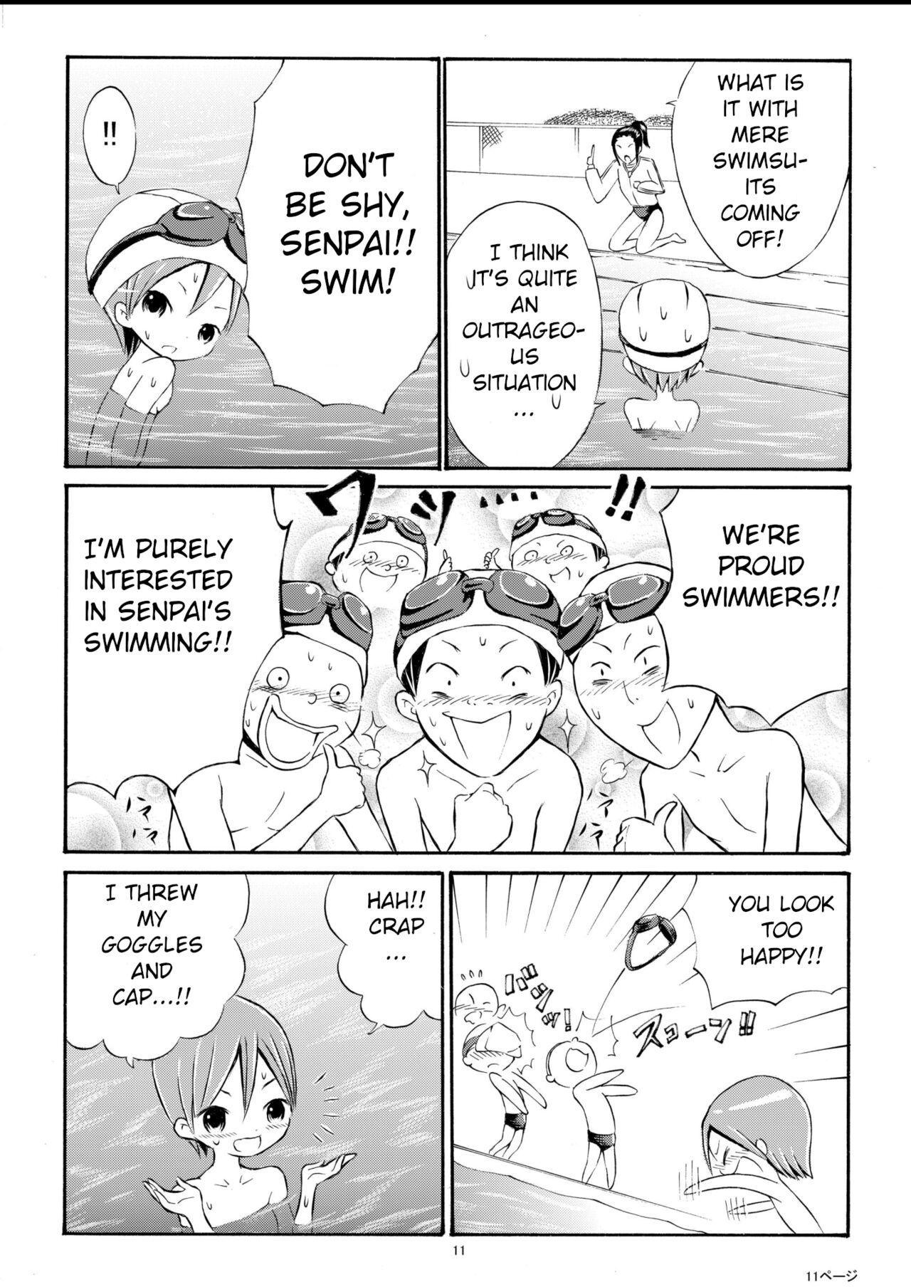 Livesex Watashi o Zenra de Oyogaseru Ki!? | You're Making Me Swim Naked!? Creamy - Page 11