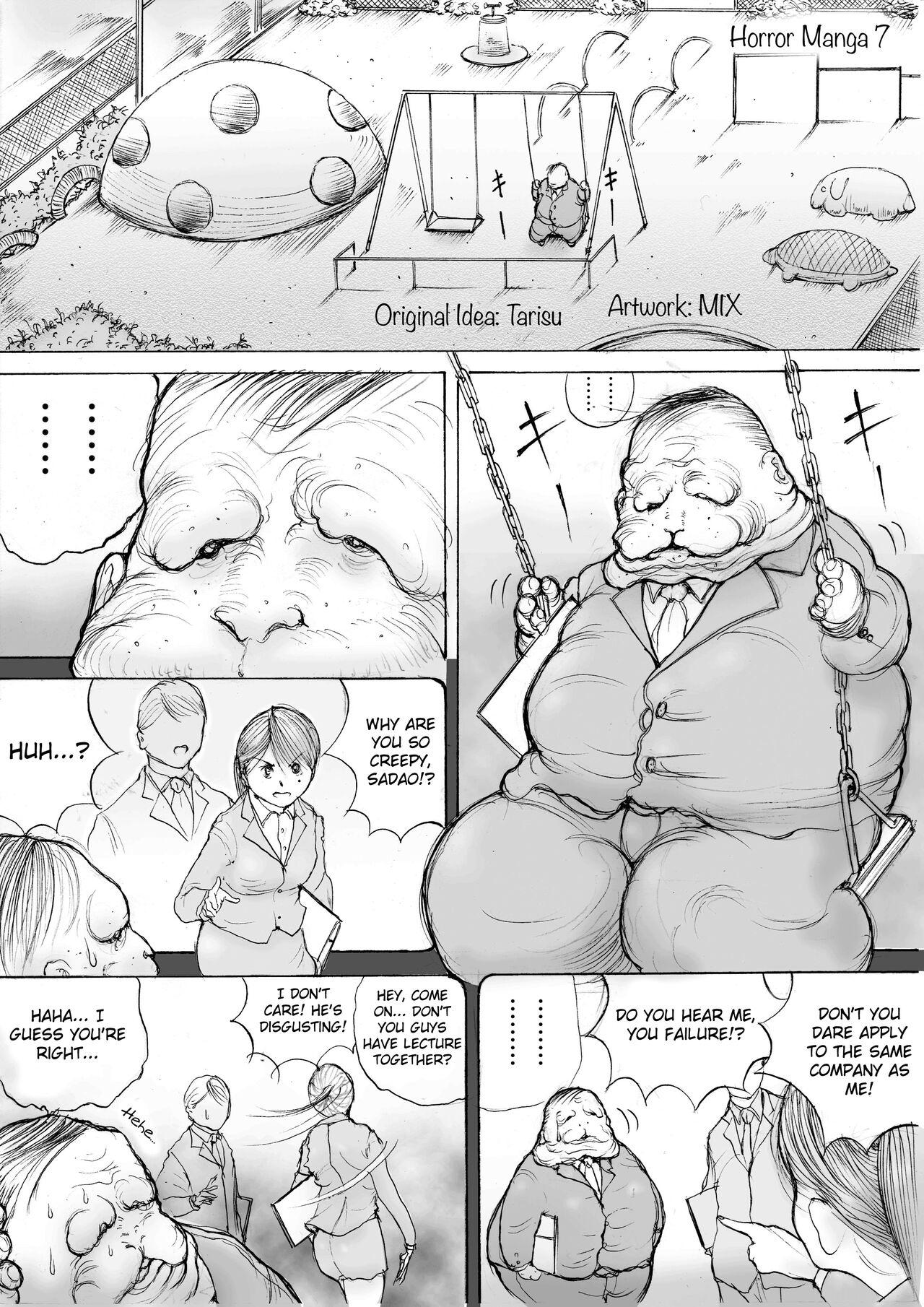 Amateur Free Porn Horror Manga 7 Jerk Off - Page 1