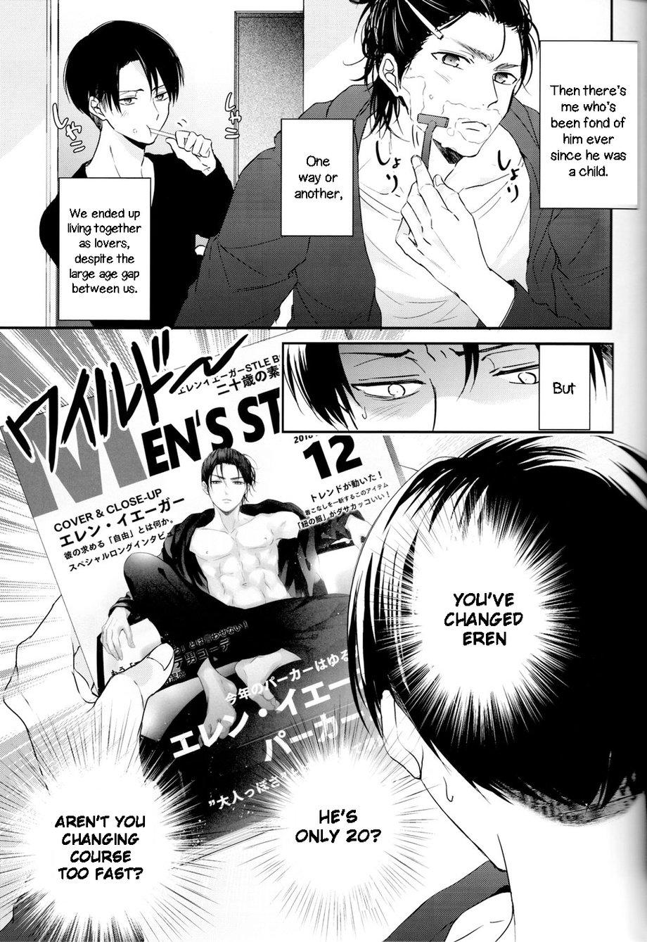 Cum Shot Bukiyou na Otona to Ijiwaruna Kareshi. | A clumsy adult and a nasty boyfriend - Shingeki no kyojin | attack on titan The - Page 7