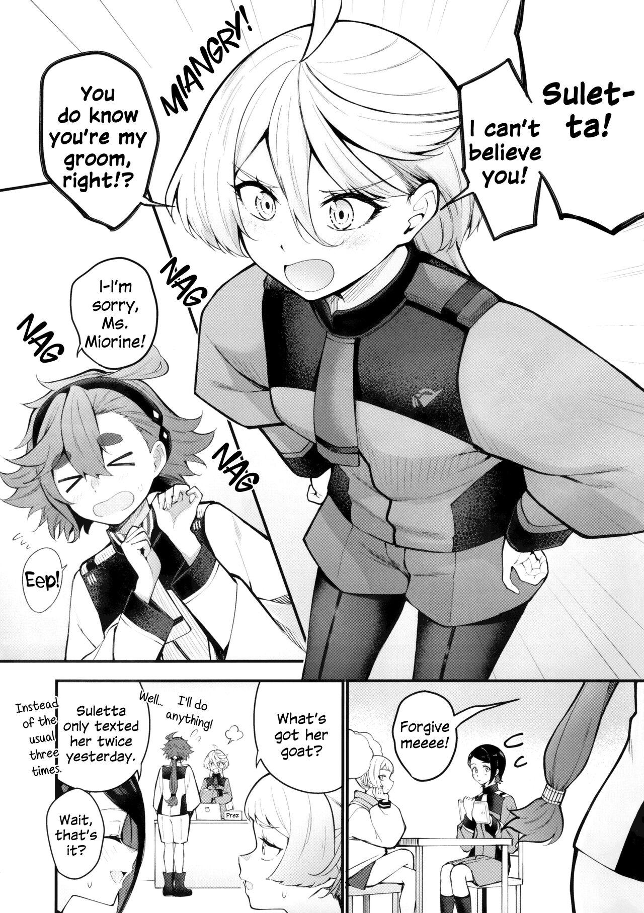 Cock Suck Watashi no Kawaii Hanayome-sama | My Sweet Bride - Mobile suit gundam the witch from mercury Hood - Page 2