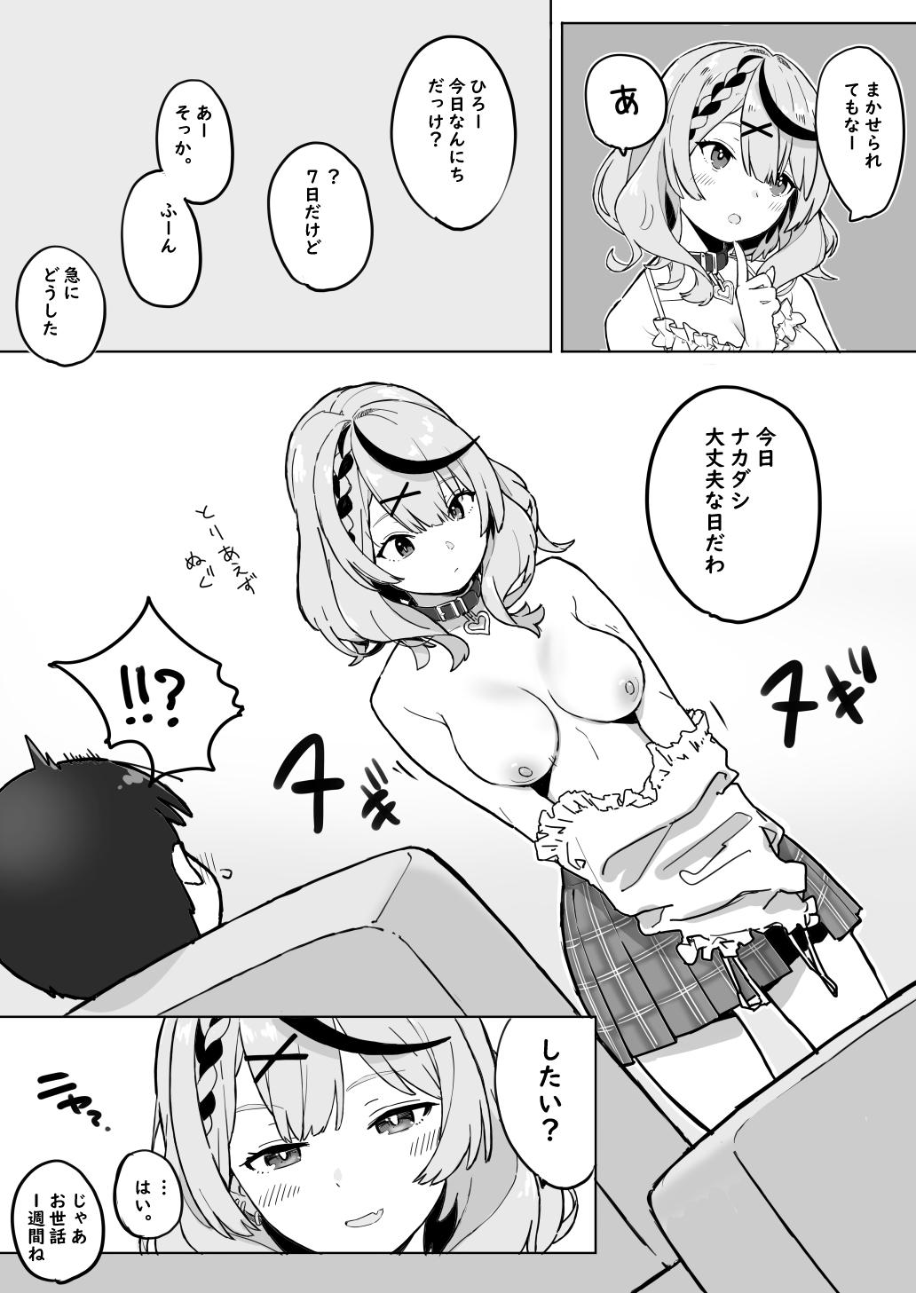 Hardcore Porn skmt ga Oomake shita Hi ni Atsumari ni Kuru Hanashi - Hololive Women Sucking Dicks - Page 6