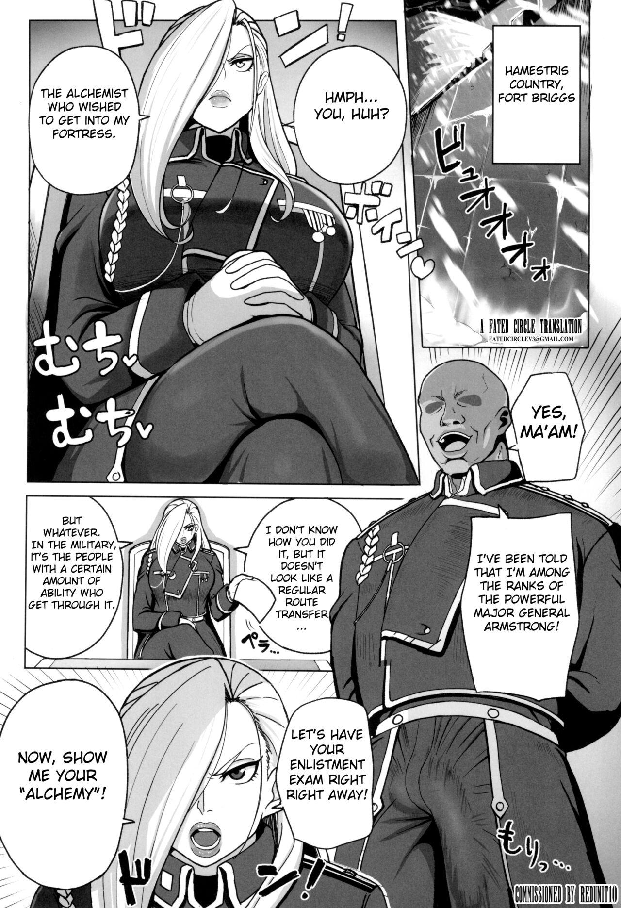 Riding Cock Jukujo Shougun VS Saimin no Renkinjutsushi - Fullmetal alchemist | hagane no renkinjutsushi Gostosa - Page 3