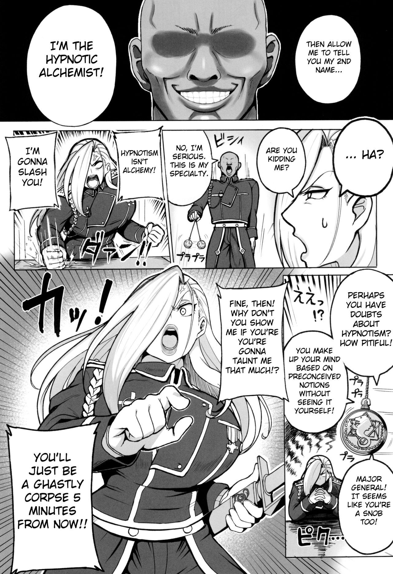 Twerking Jukujo Shougun VS Saimin no Renkinjutsushi - Fullmetal alchemist | hagane no renkinjutsushi Amateur Porn Free - Page 4