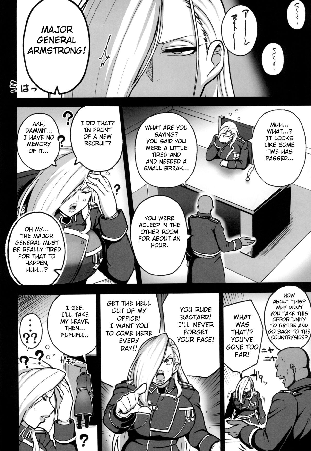 Riding Cock Jukujo Shougun VS Saimin no Renkinjutsushi - Fullmetal alchemist | hagane no renkinjutsushi Gostosa - Page 8