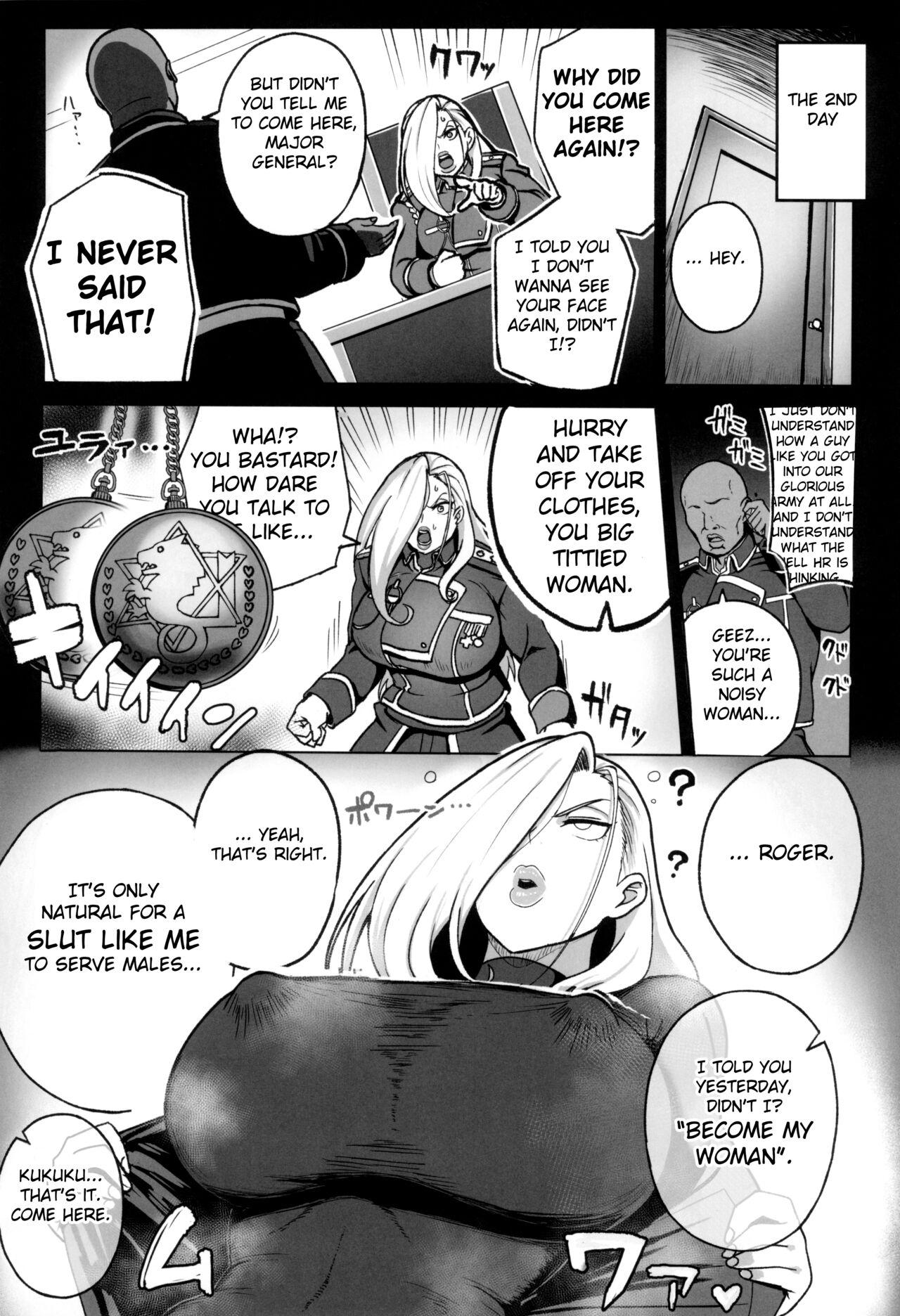 Riding Cock Jukujo Shougun VS Saimin no Renkinjutsushi - Fullmetal alchemist | hagane no renkinjutsushi Gostosa - Page 9