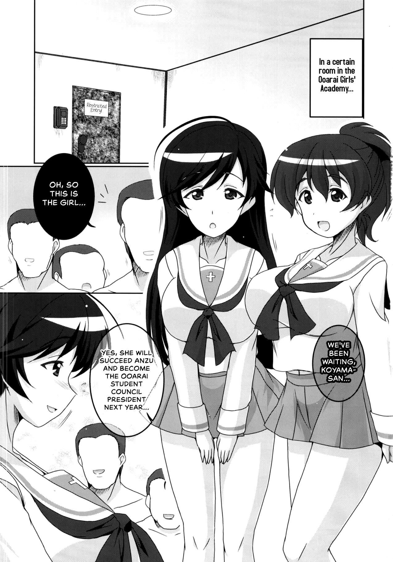 Whipping Ooarai Joshi Seitokai Hikitsugi Sagyou no Ikkan desu! - Girls und panzer Transgender - Page 2