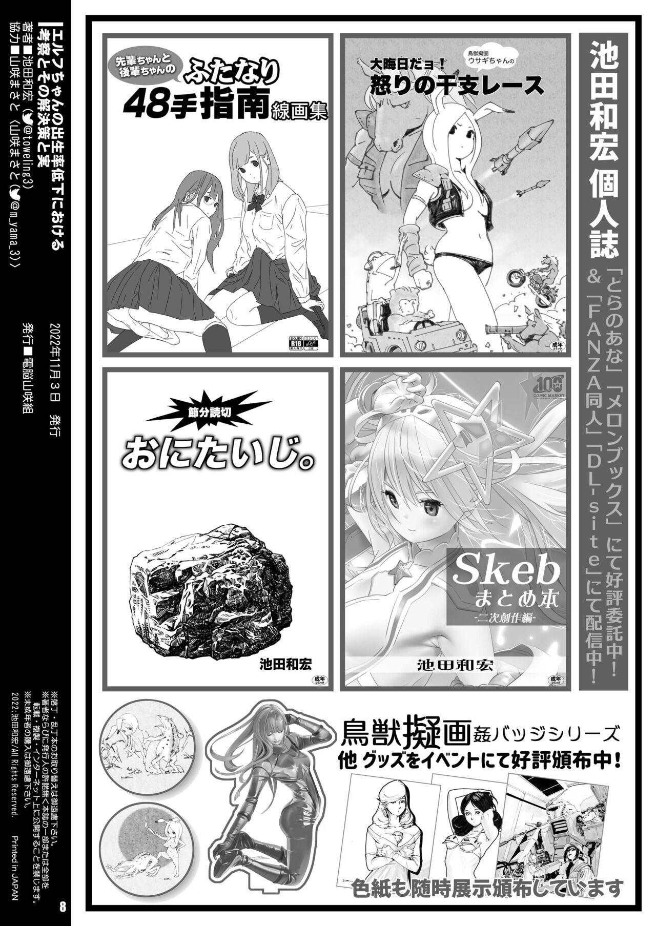 Handsome Elf-chan no Shusseiritsu Teika ni Okeru Kousatsu to sono Kaiketsusaku no Jissen - Original Egypt - Page 8