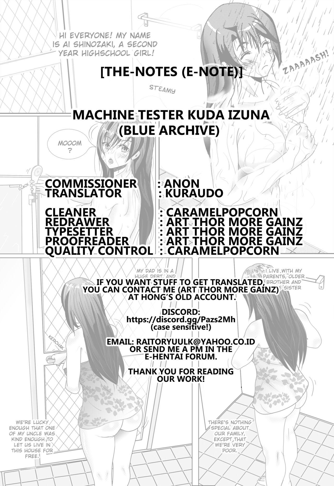 Bang Machine Tester Kuda Izuna - Blue archive Colombiana - Page 26