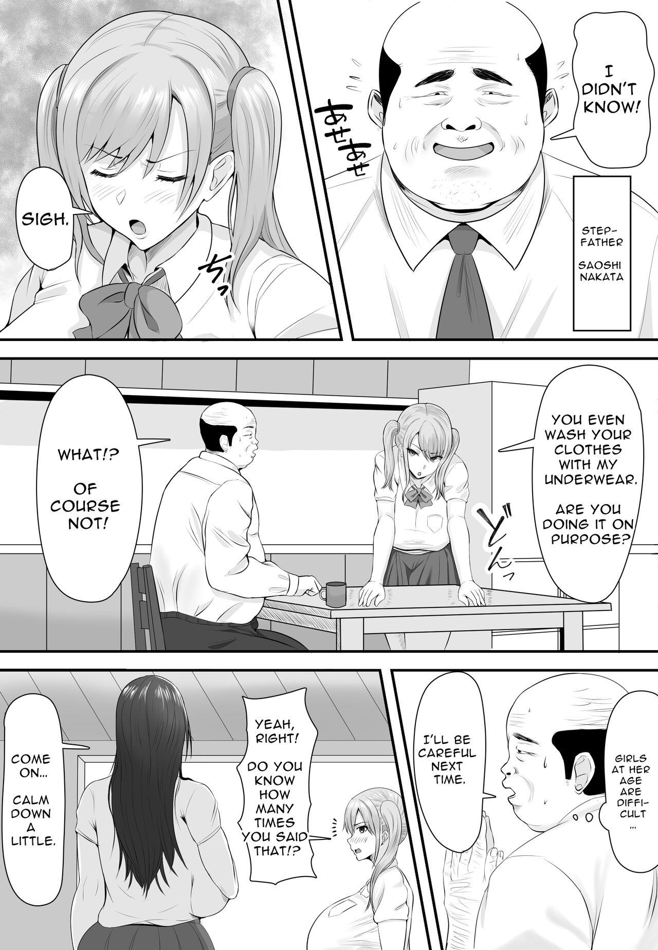 Shaven Kyonyuu JK o Tasuketakereba Musume no Hadaka Atete mite | Guess Which One's Your Naked Busty JK Daughter Or Else! Handsome - Page 4
