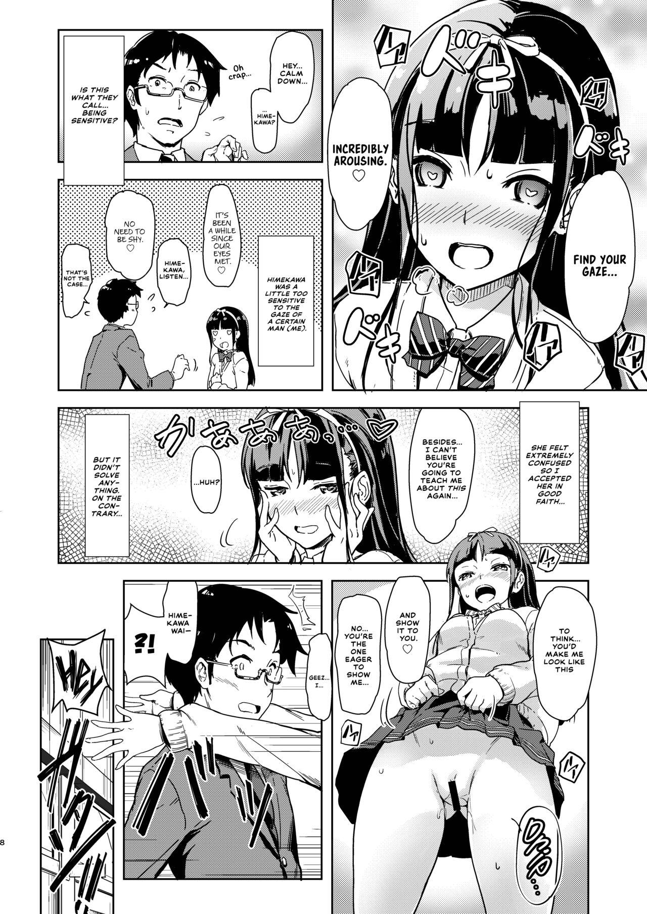 Str8 Sensee to Watashi - Original Cum On Face - Page 7