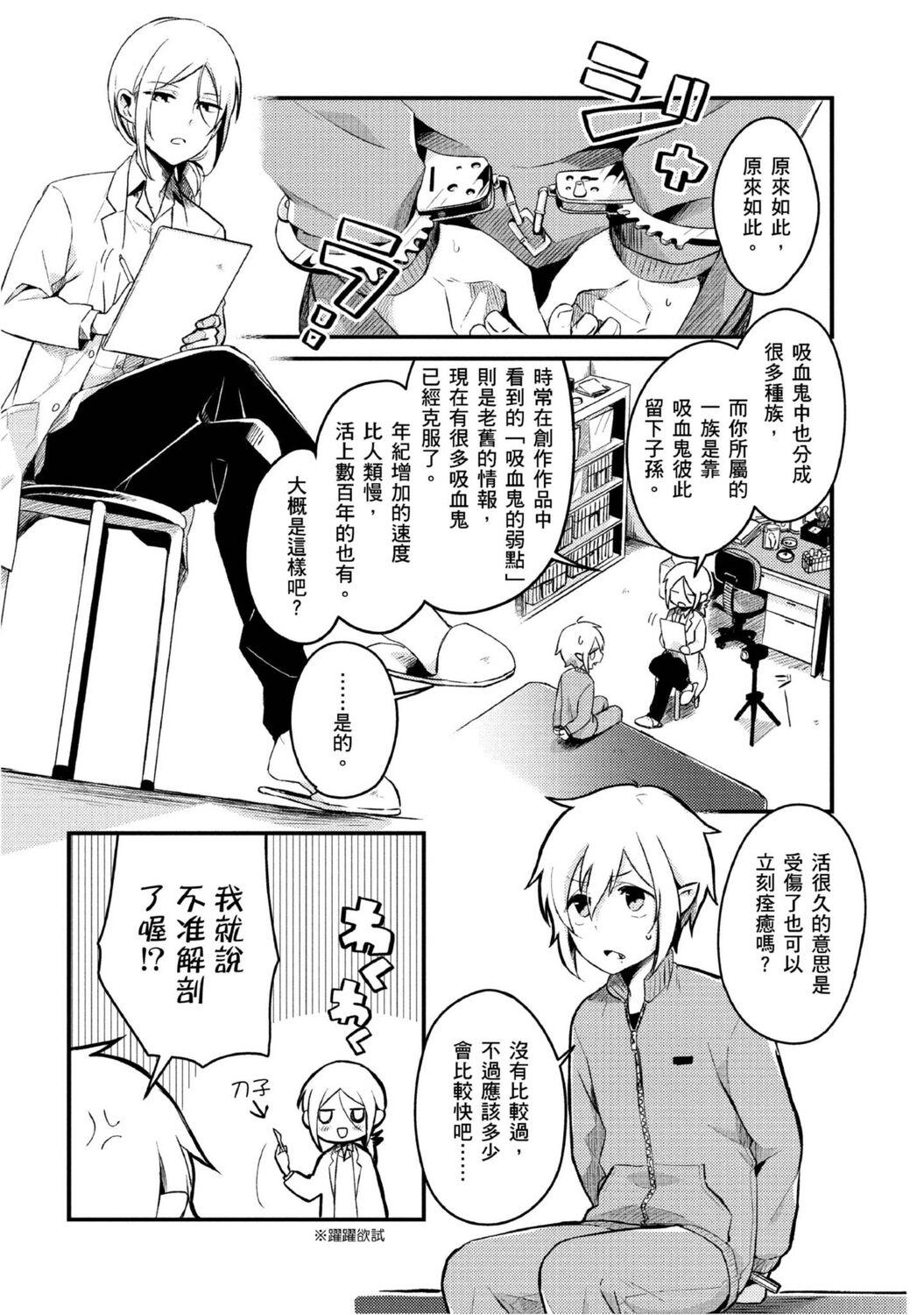 Hot Mom Hiroware Kyuuketsuki no Ecchi na Kenkyuu | 被撿到的吸血鬼的色色研究 Vol. 2 Gay Trimmed - Page 4
