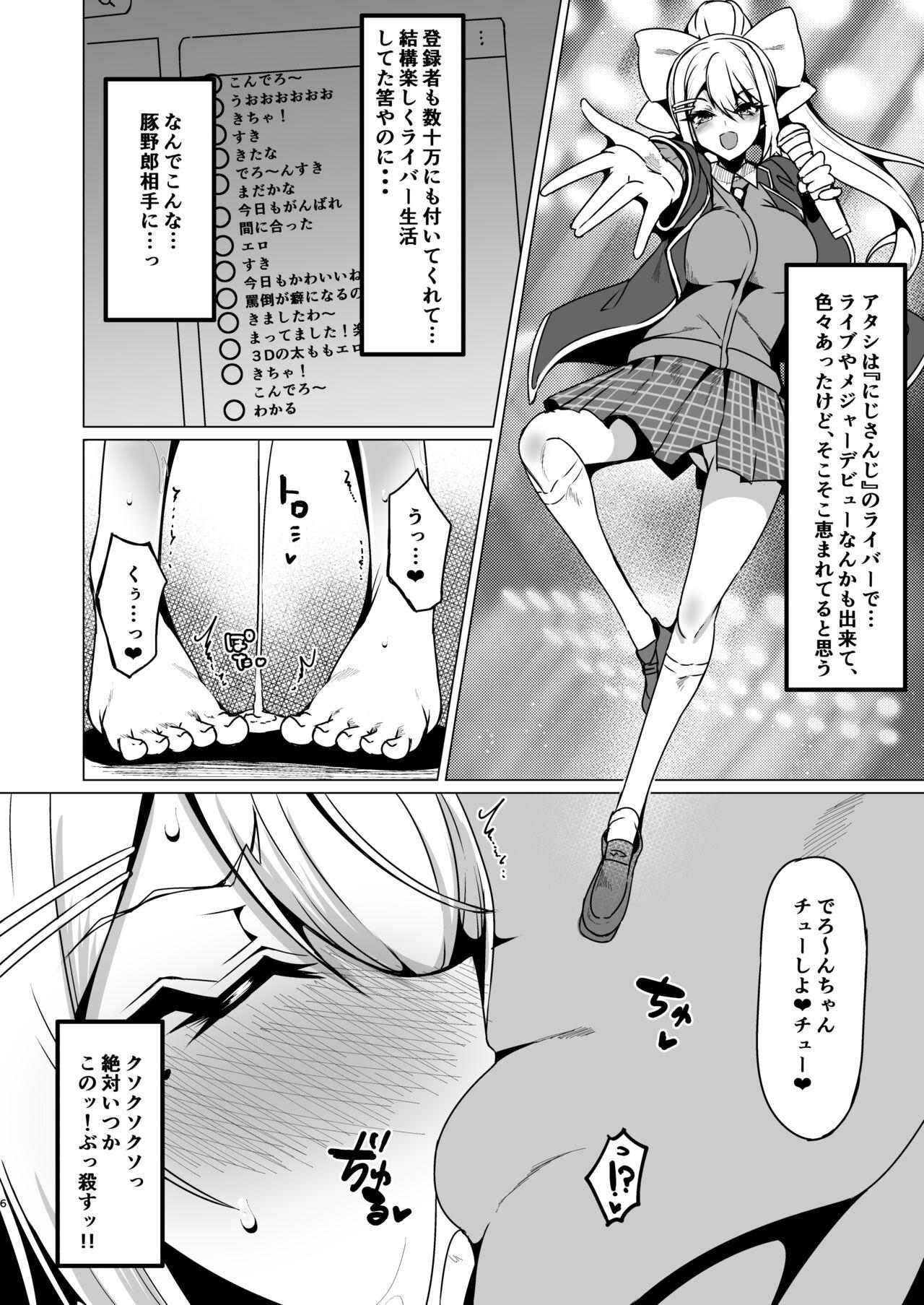 Tites Kansai JK no Chitai - Nijisanji Nudist - Page 5
