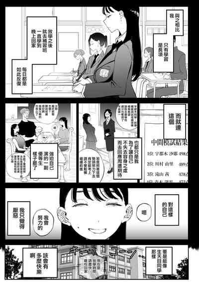 Yokkyuu Fuman Majime Joshi ga Class no Yariman Gal to Dosukebe H Shichau Hanashi. | 欲求不滿的女子和同班的放蕩辣妹一起瘋狂H的故事 8