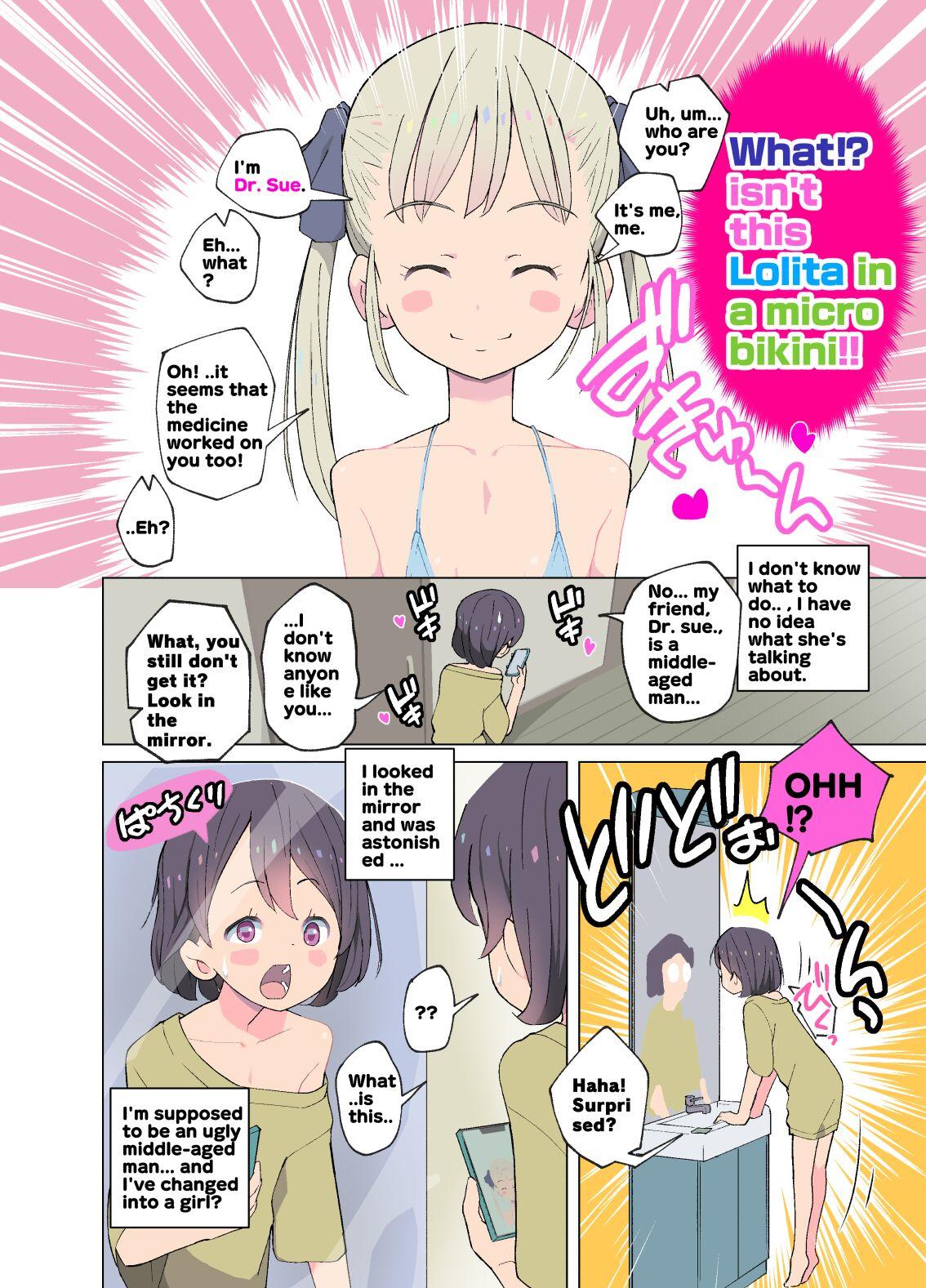 Gay Outdoor Middle-aged Man TS To Girl & Got Along With A Yuri Girl Pau - Page 8