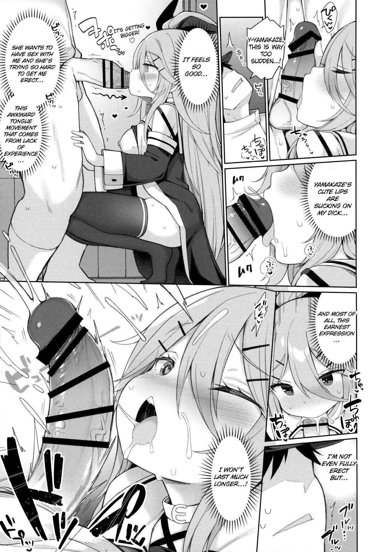 (C102) [Gakushokutei (Watanon)] Hatsujou Yamakaze-chan wa Papa ni Kubittake | Yamakaze-chan in heat loves her Papa! (Kantai Collection -KanColle-) [English] 10