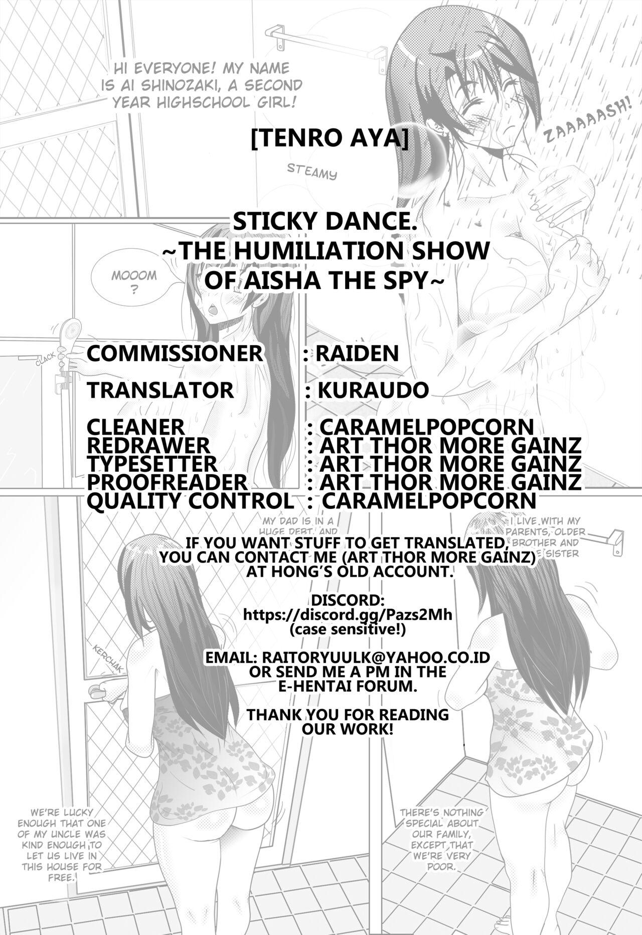 [Tenro Aya] Sticky Dance ~Mittei Aisha Chijoku no Slime Show~ | Sticky Dance. ~The Humiliation Show of Aisha the Spy~ (2D Comic Magazine Slime Kan Futaana Zeme de Funshutsu Acme Vol. 2) [English] [Kuraudo] [Digital] 21