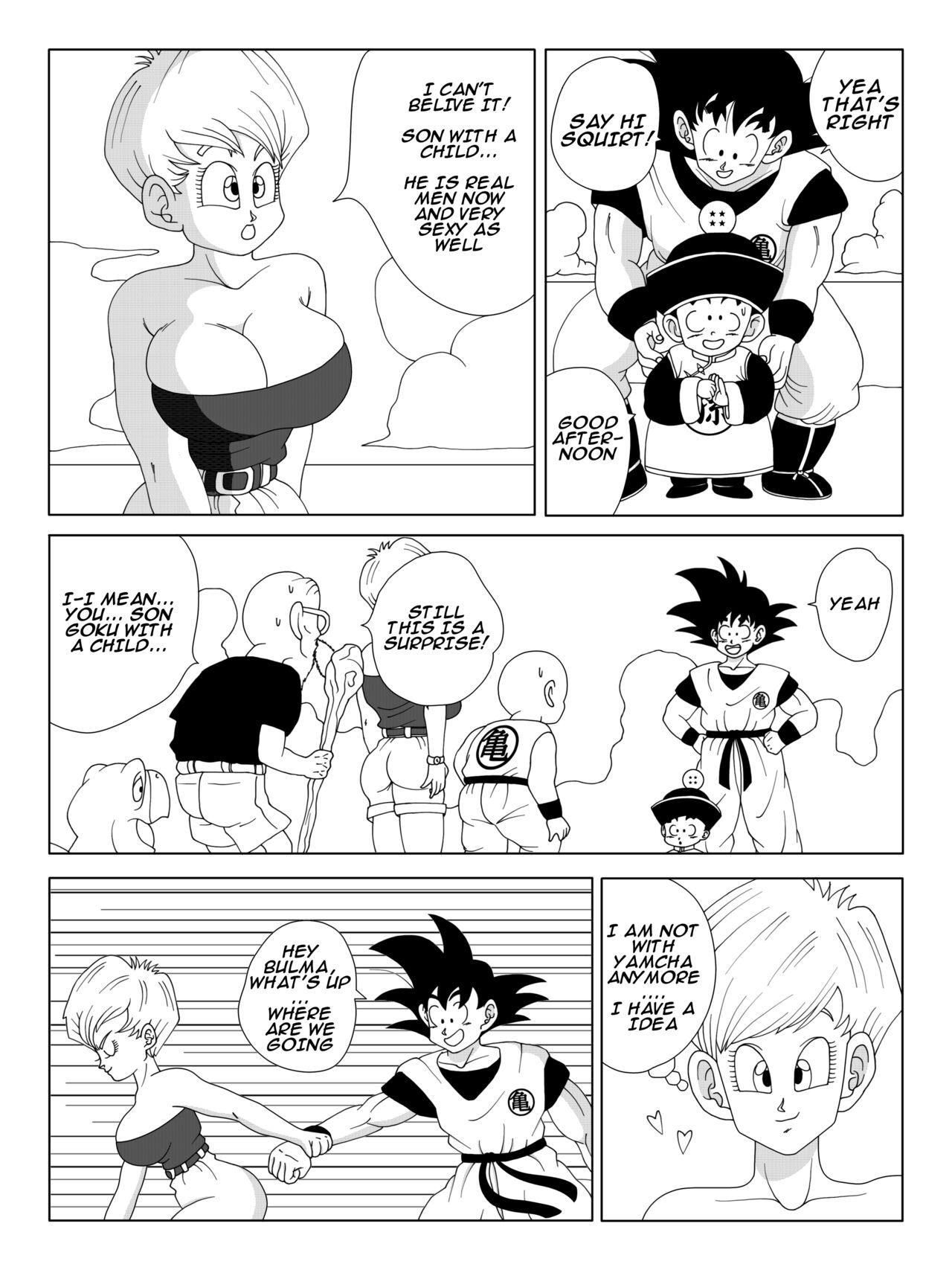 Time Reunion - Goku and Bulma - Story and Art by BetterZ (Twitter: BetterZ18) - Dragon ball z Perfect Pussy - Picture 2