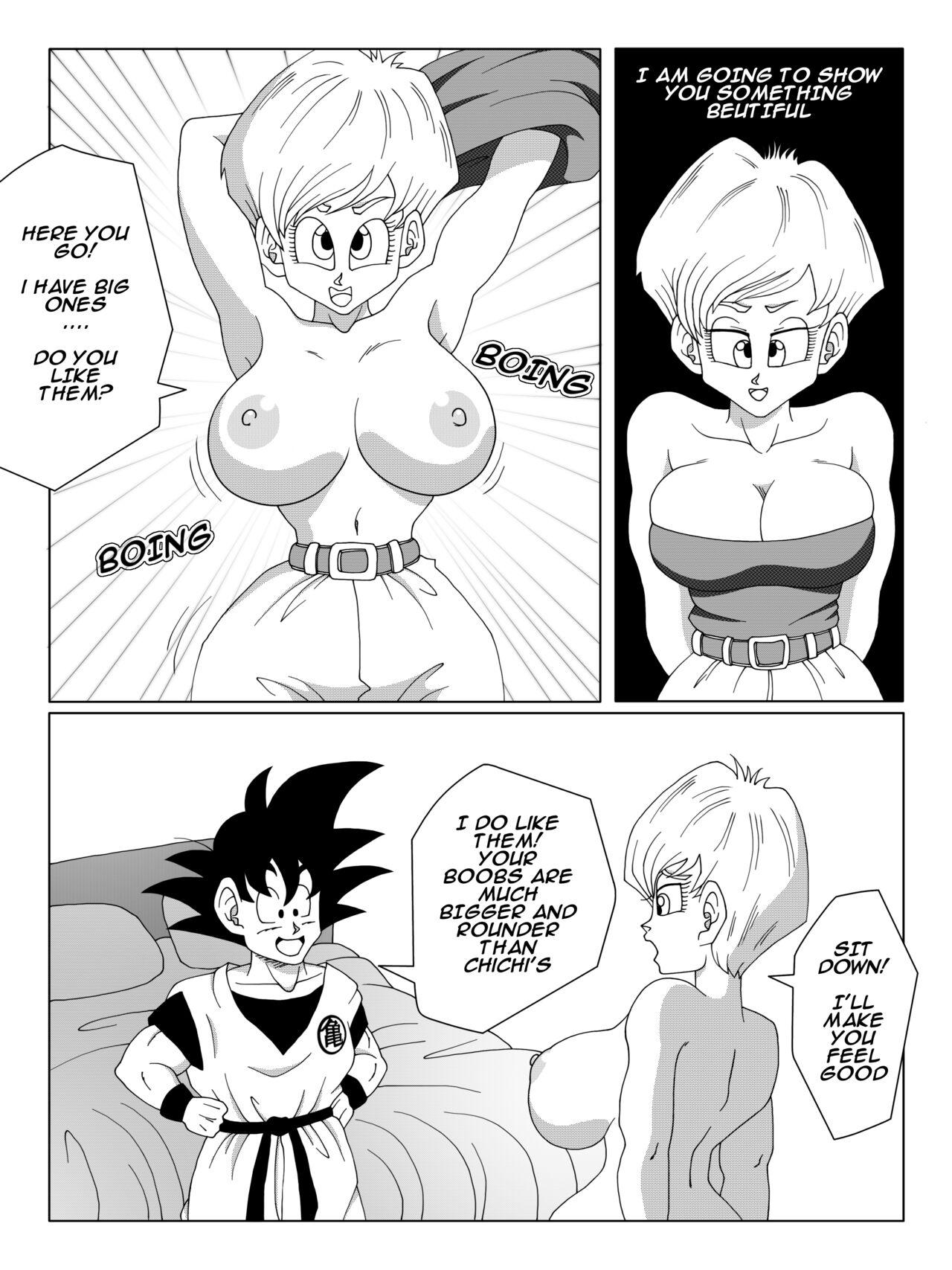 Reunion - Goku and Bulma - Story and Art by BetterZ (Twitter: BetterZ18) 2