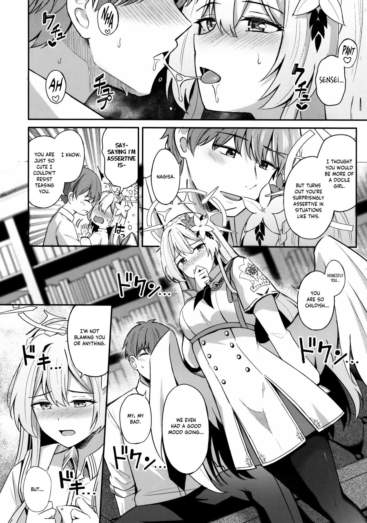 Underwear Konbucha wa Ikaga desu ka | Would you like some Kelp tea? - Blue archive Assfuck - Page 11