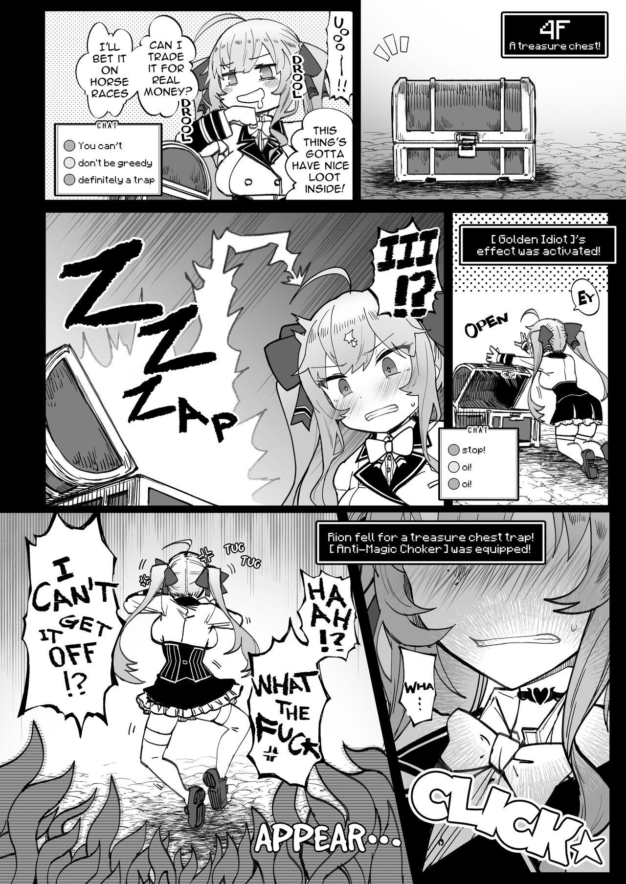 Twink Niji Ero Trap Dungeon Bu 2 - Nijisanji Ero trap dungeon Massage Creep - Page 7